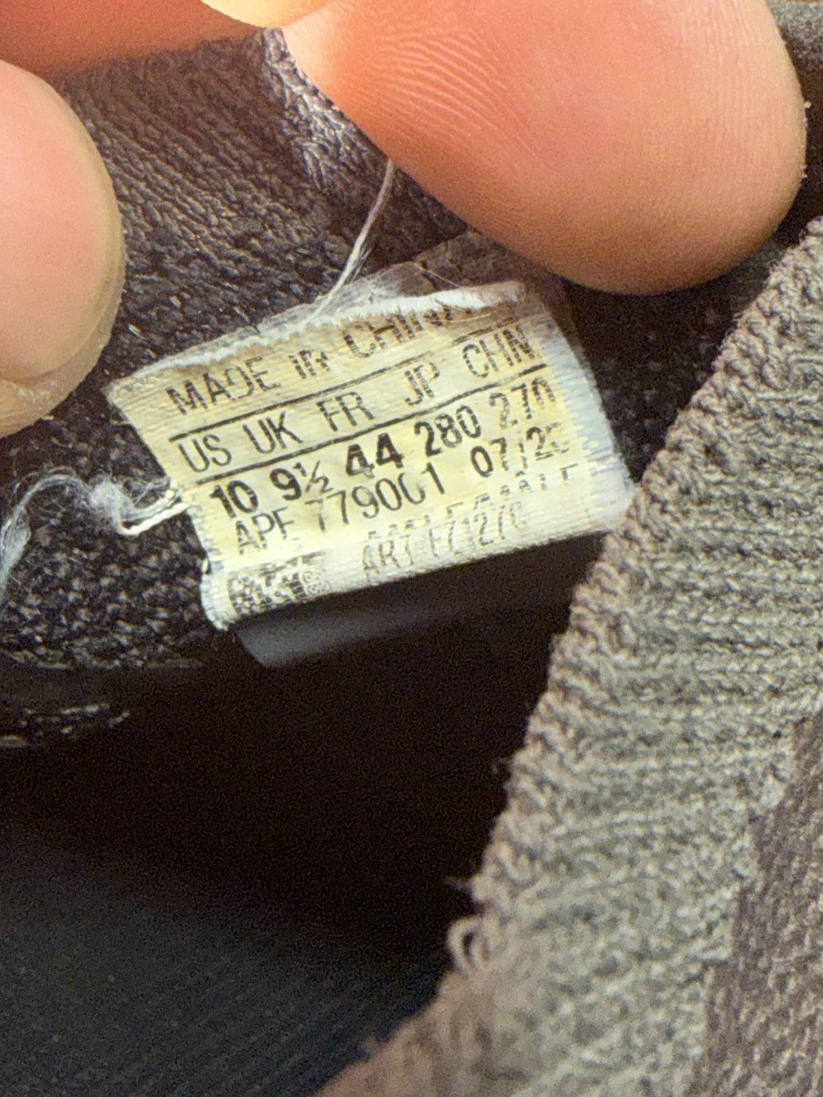 Adidas Yeezy Boost 380 Onyx Non-Reflective size 10 Size US 10 / EU 43 - 13 Thumbnail