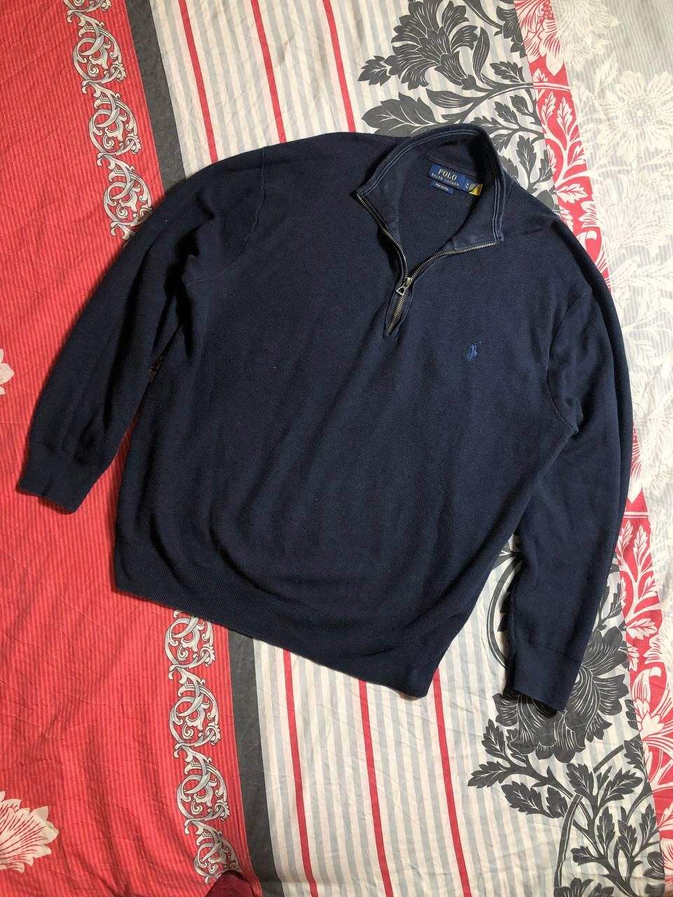 Polo Ralph Lauren Polo Ralph Lauren Vintage Mens 1/4 Zip Knit Sweater Size US XL / EU 56 / 4 - 10 Thumbnail