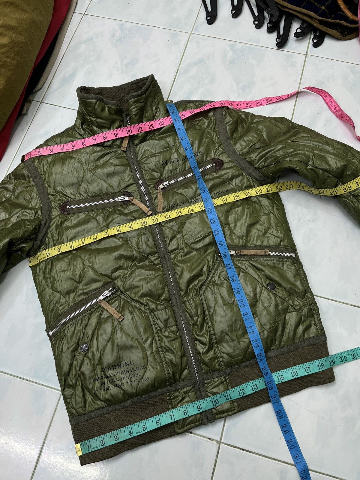 Avirex 🔥🔥🔥STEALS AVIREX MILITARY JACKET Size US M / EU 48-50 / 2 - 16 Thumbnail