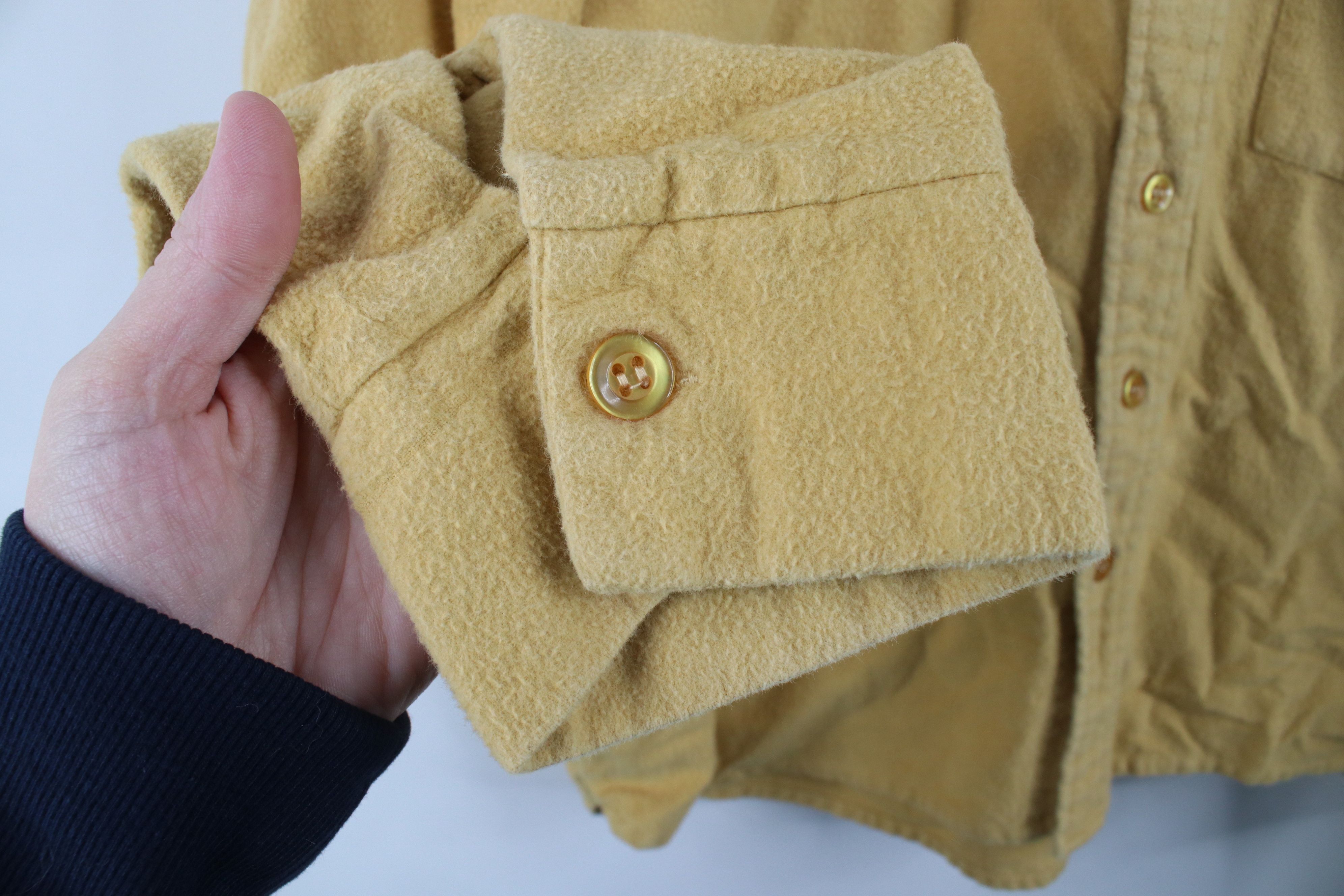 Vintage Vintage 70s 80s Cloth Moleskin Hunting Shooting Button Shirt Size US L / EU 52-54 / 3 - 4 Thumbnail