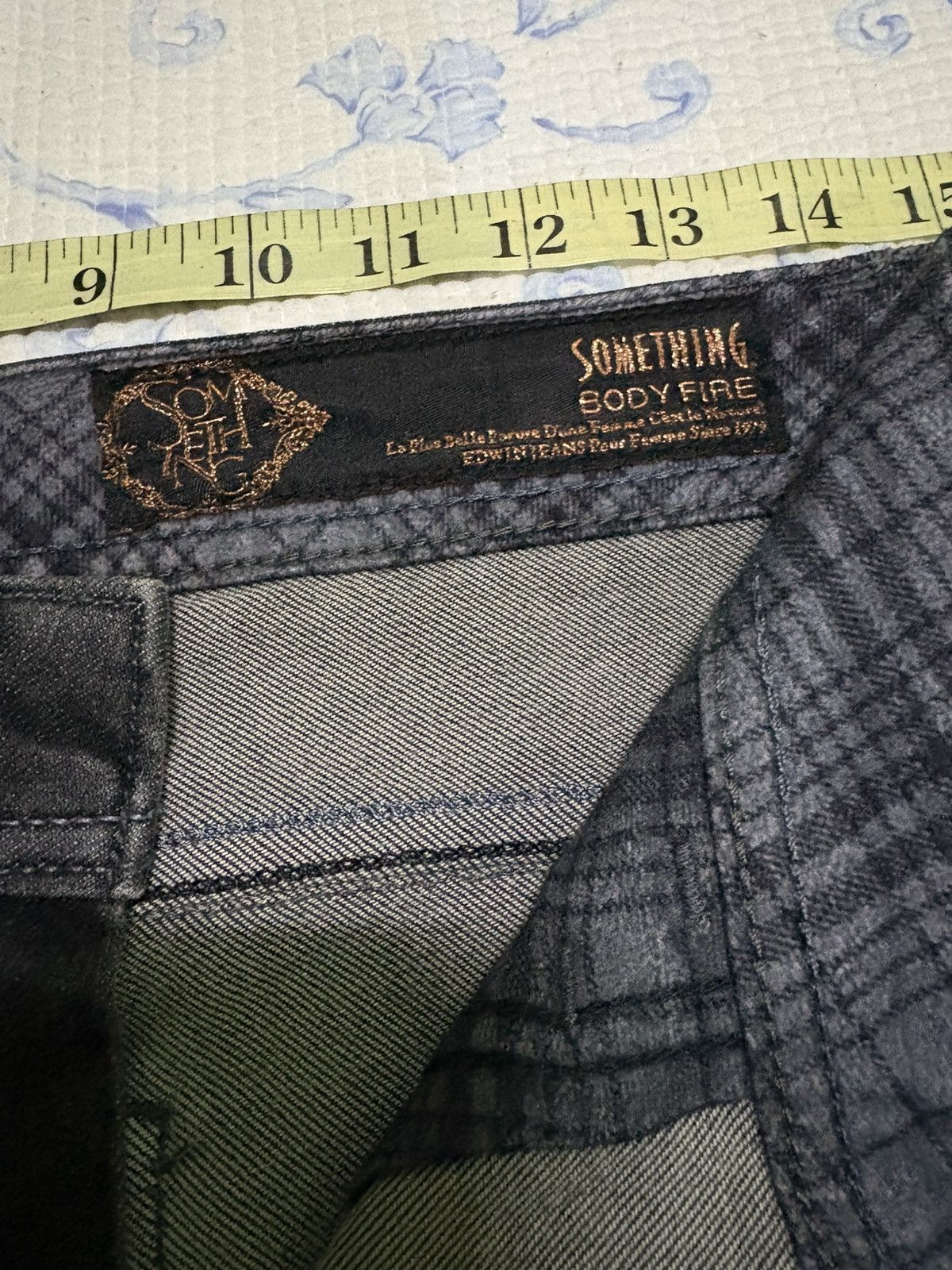 Edwin Japanese SomethingXEdwin Streetwear Flared Denim Size US 31 - 13 Thumbnail