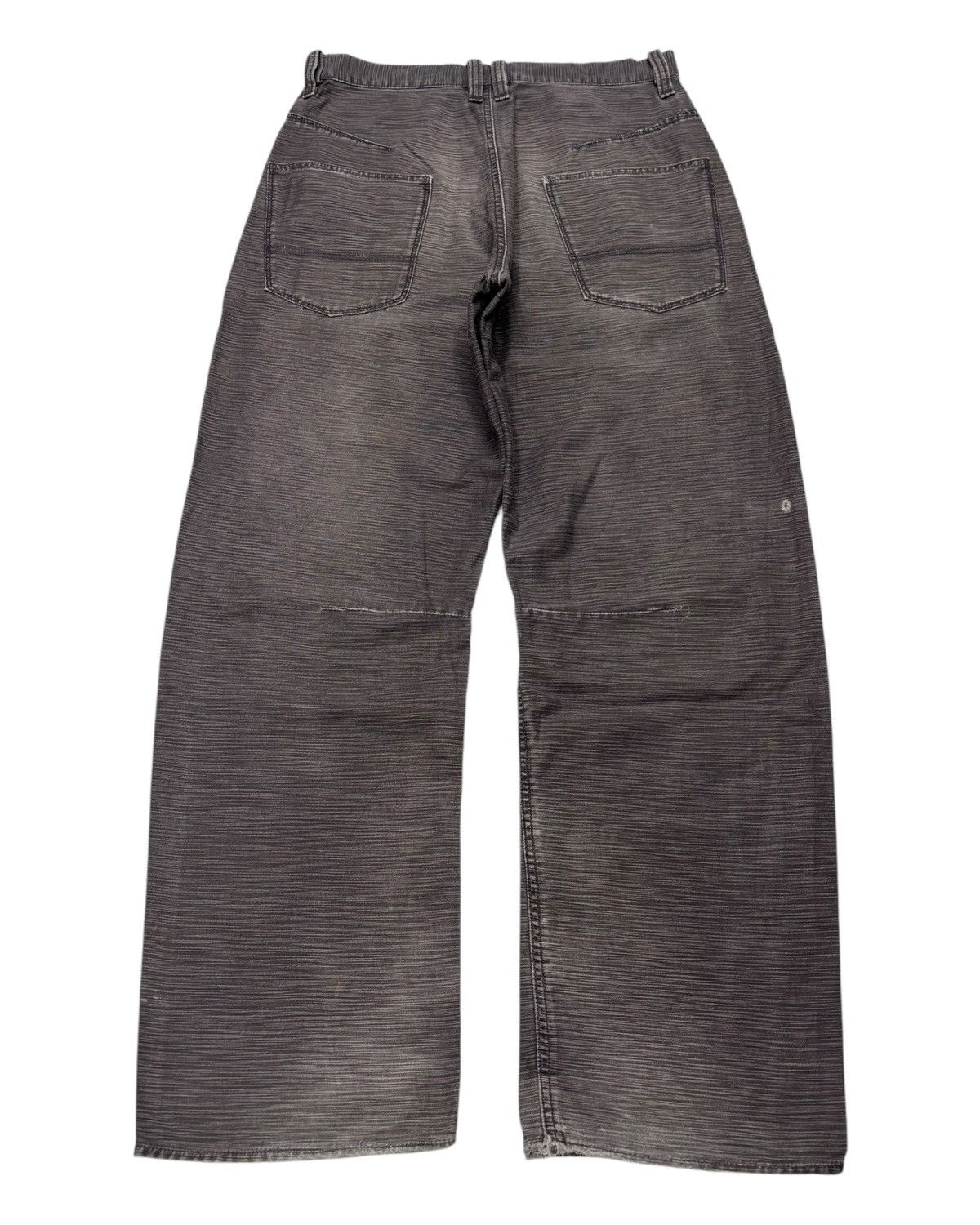 Issey Miyake × Yohji Yamamoto VINTAGE BAGGY JEANS JNCO JUNYA WATANABE LGB STYLE OPEN DICH Size US 33 - 2 Thumbnail