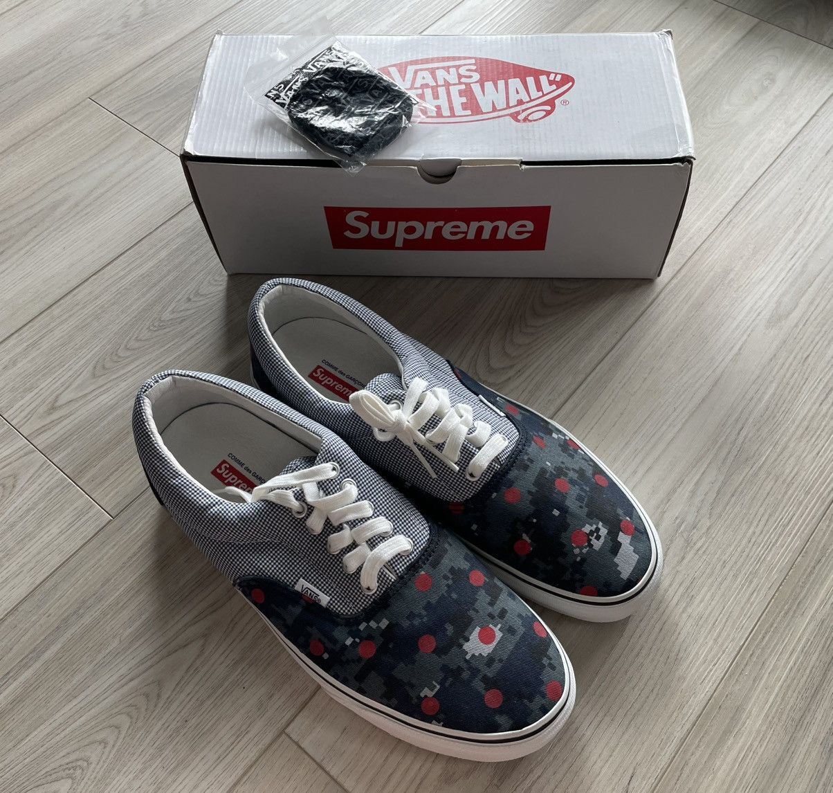 DS Supreme CDG “Digi-Camo” Vans