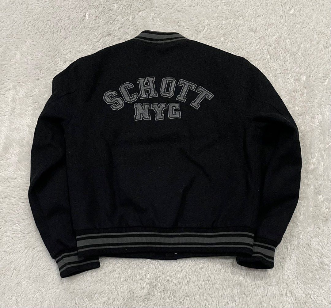 Schott Schott Nyc Varsity Woll Size US XL / EU 56 / 4 - 2 Thumbnail