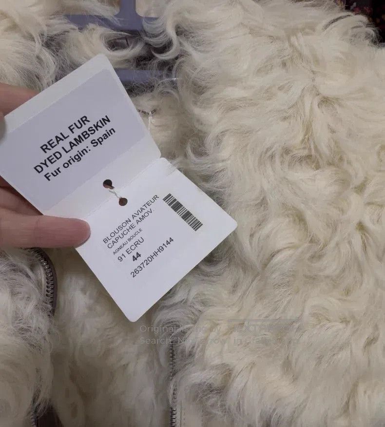 Hermes Hermes Leather and fur integrated, removable hood and coll Size US S / EU 44-46 / 1 - 8 Thumbnail