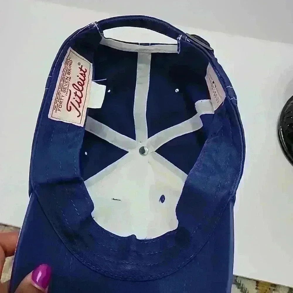 Titleist Titleist MLB Texas Rangers Hat Wt/Blue One Size Baseball Size ONE SIZE - 5 Thumbnail