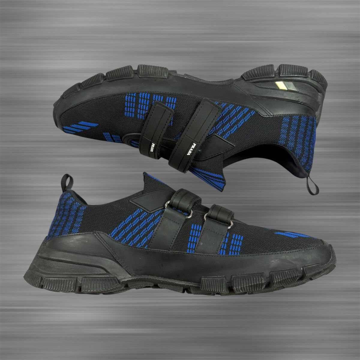 Prada Prada Crossection 'Black Blue Mouline' Shoes Size US 10 / EU 43 - 4 Thumbnail