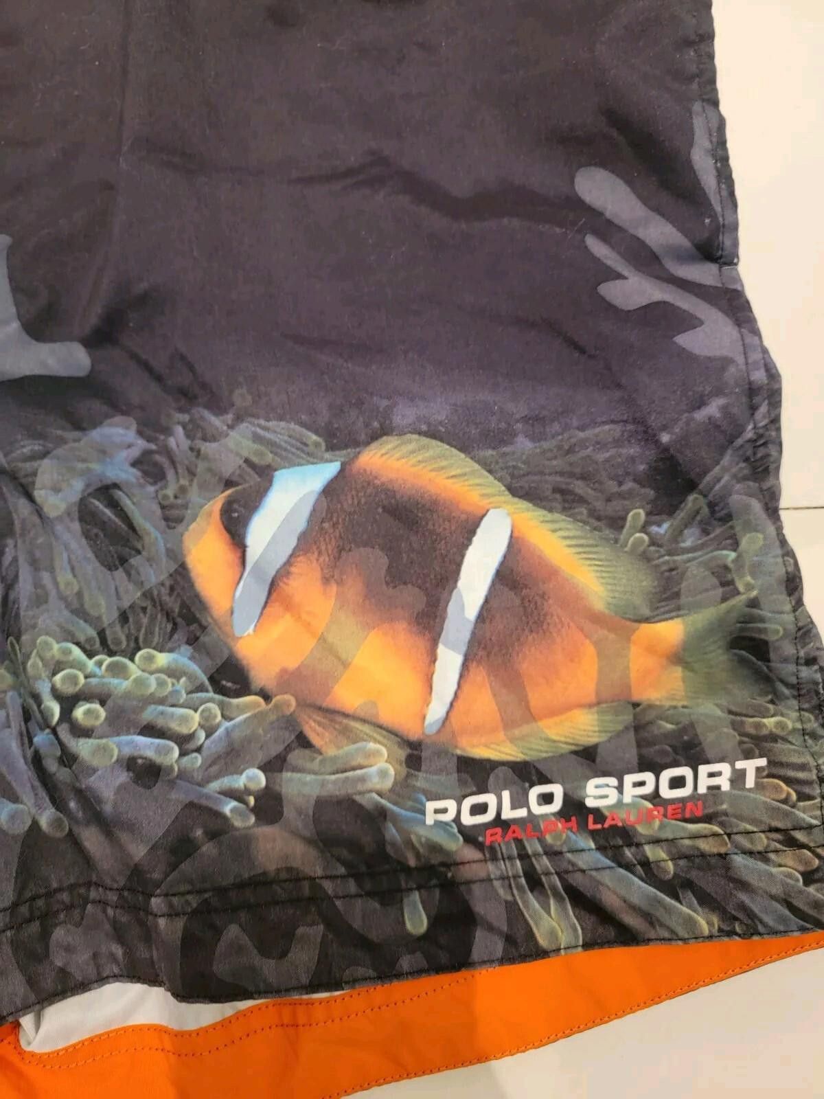 Other Polo Sport Ralph Lauren Swim Trunks Fish print XL Size US 36 / EU 52 - 2 Thumbnail