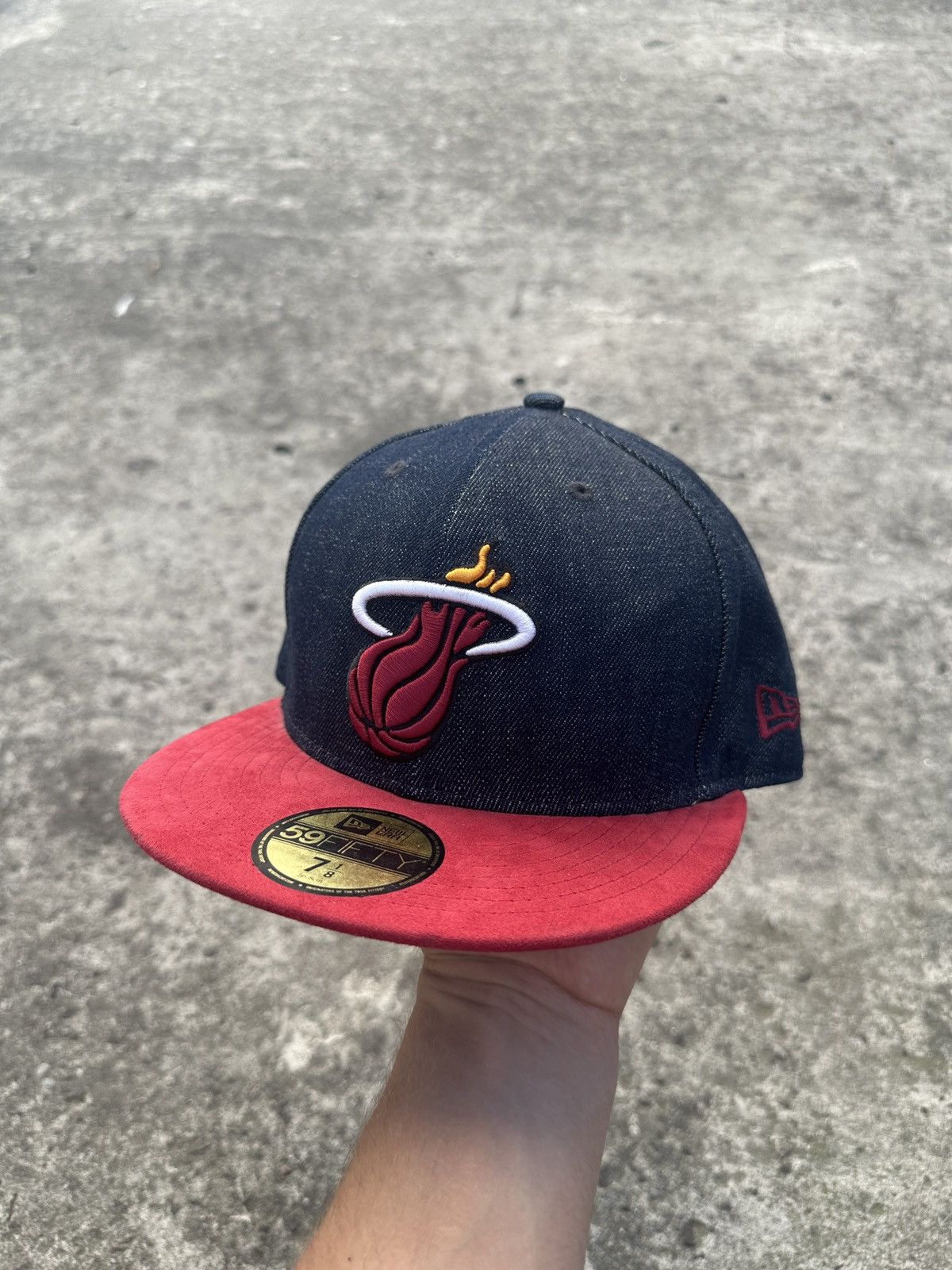 NBA New Era Miami Heat cap NBA Streetwear rare USA Size ONE SIZE - 1 Thumbnail