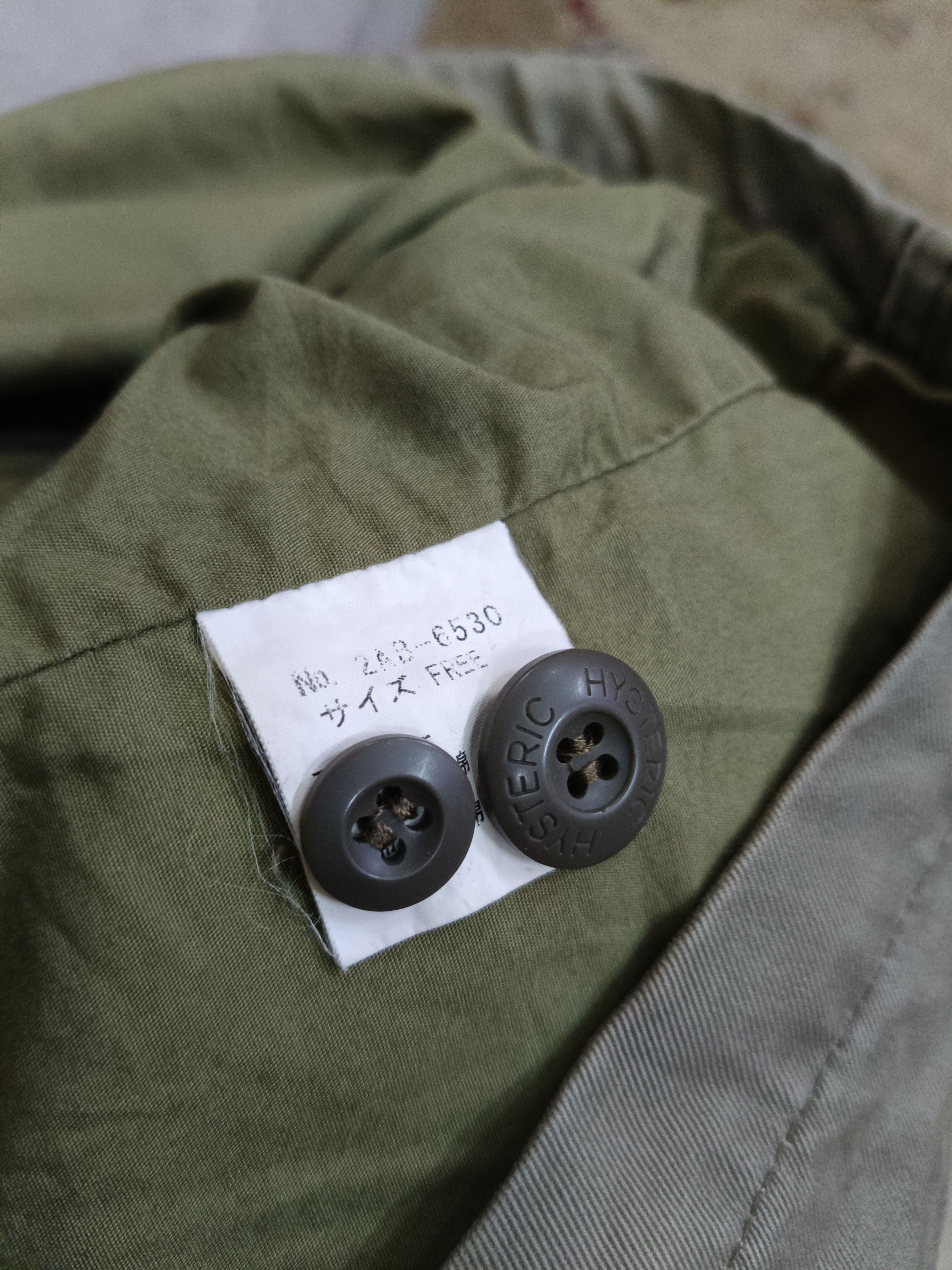 Hysteric Glamour × Japanese Brand HG Embroidered Military Jacket Size US S / EU 44-46 / 1 - 11 Thumbnail