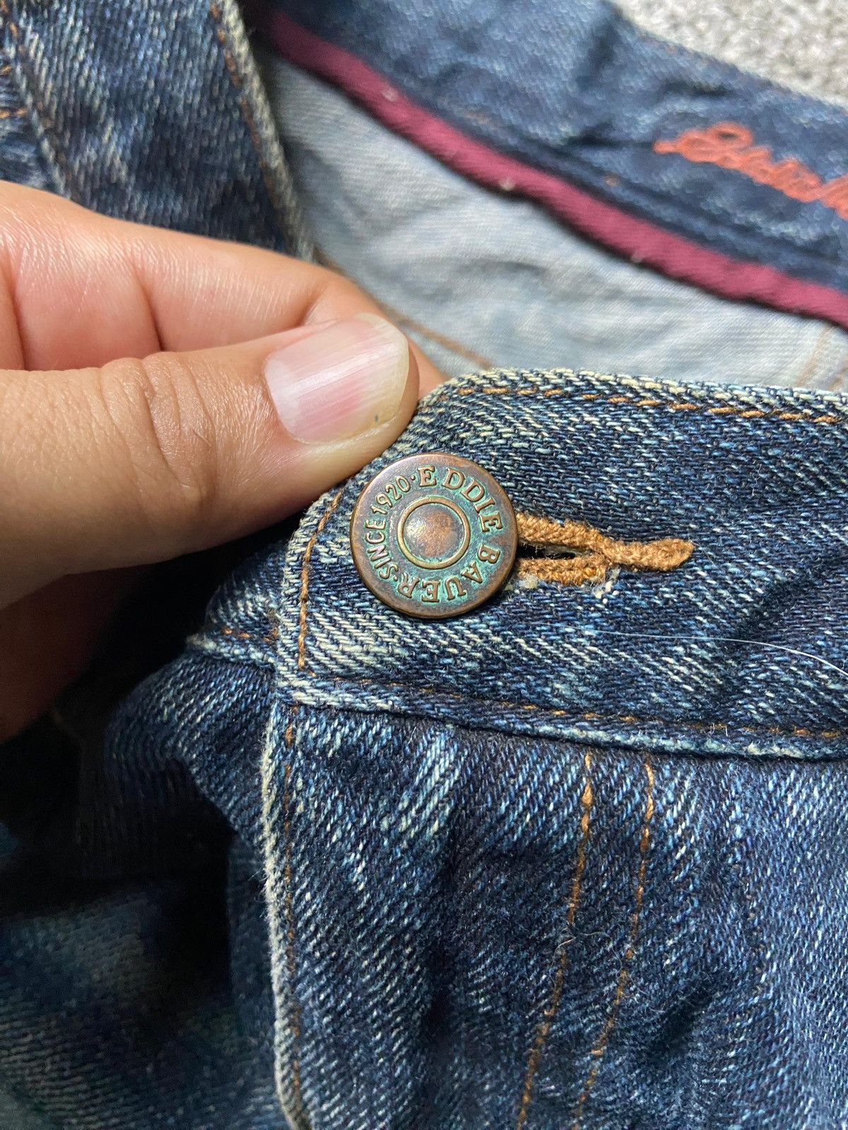 Eddie Bauer Eddie Bauer Straight Cut Denim Jeans (158) Size US 32 / EU 48 - 7 Thumbnail