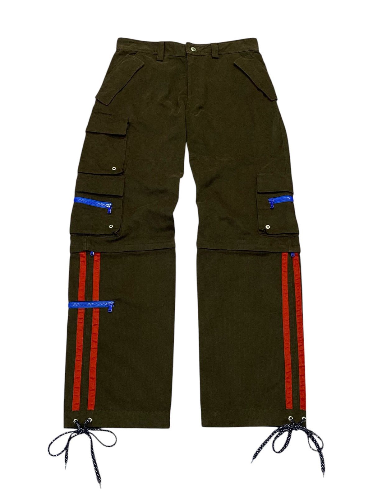 Dolce & Gabbana Dolce & Gabbana Corduroy Multi Pocket 2Way Pants Size US 33 - 1 Thumbnail