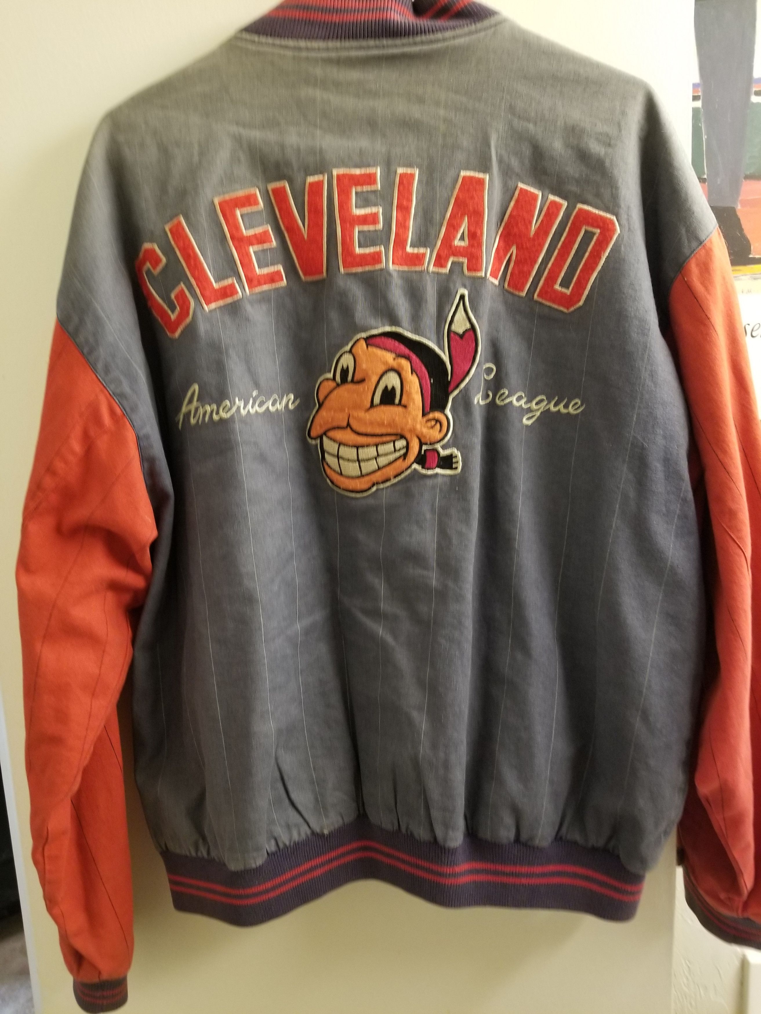 Mirage Vintage Cleveland Indians Jacket Size US M / EU 48-50 / 2 - 2 Thumbnail
