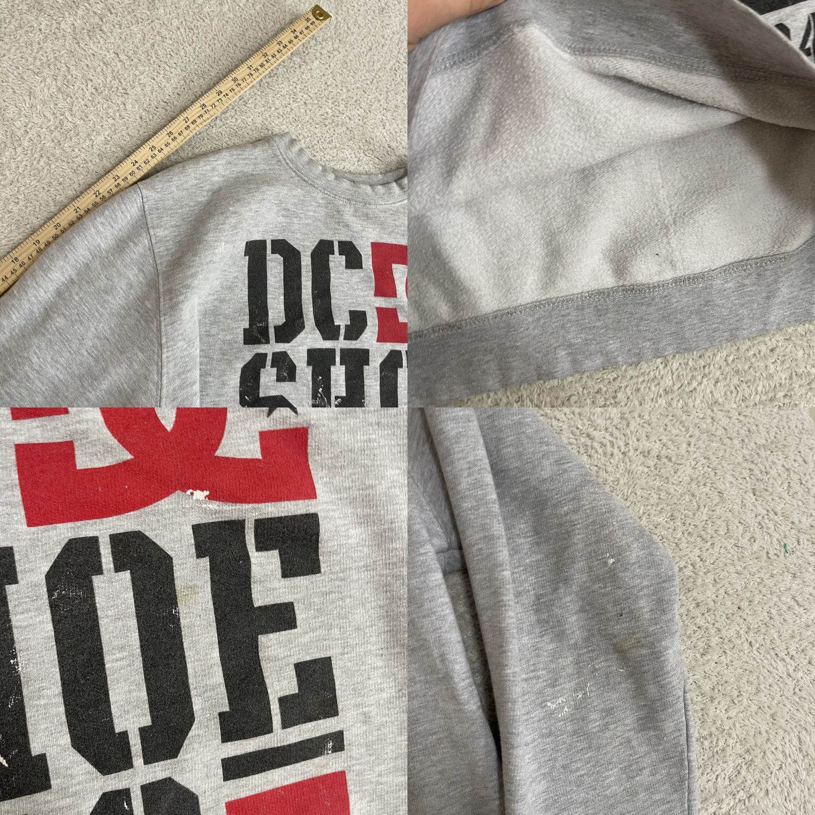 Vintage VINTAGE DC Shoes Crewneck Sweatshirt Mens Large Gray Dyrdek Skate Y2K Grunge Shirt pullover Crew Neck graphic printMens Regular Size US L / EU 52-54 / 3 - 8 Thumbnail