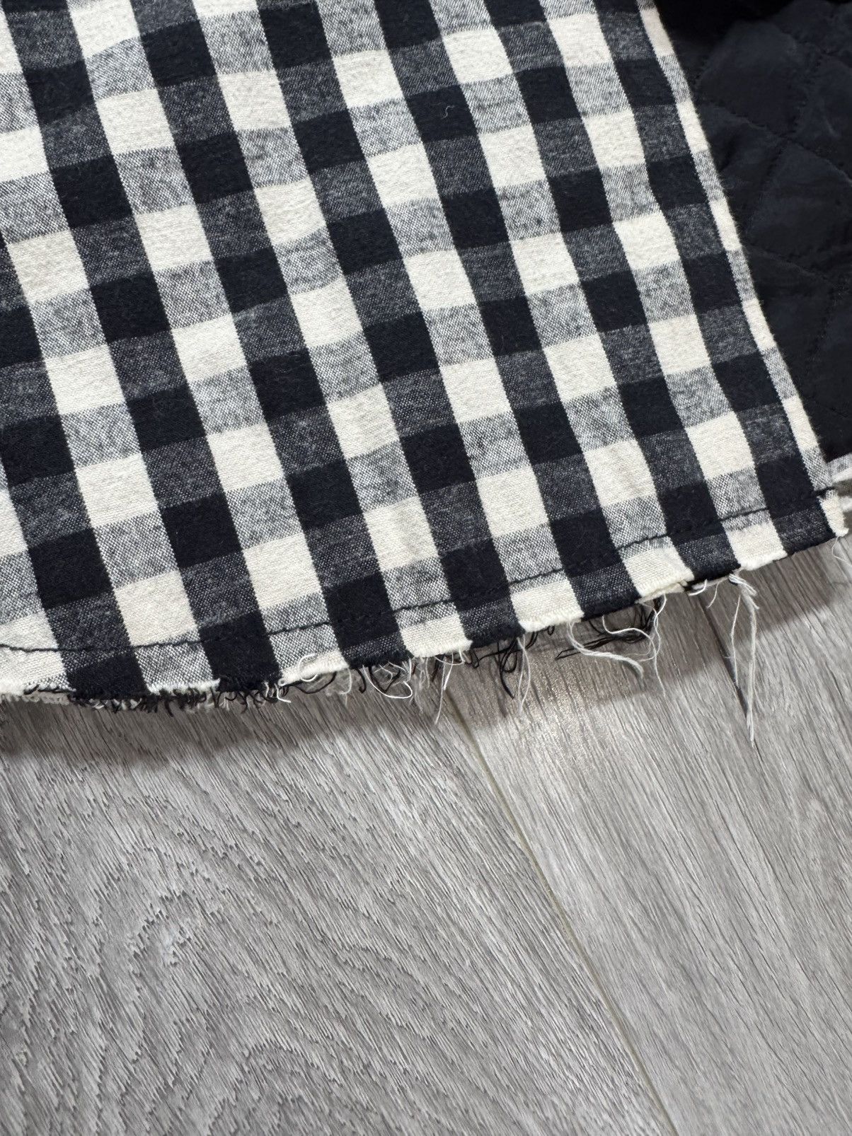 Helmut Lang HELMUT LANG Oversized Gingham Check Flannel Shirt Shacket Size US M / EU 48-50 / 2 - 6 Thumbnail