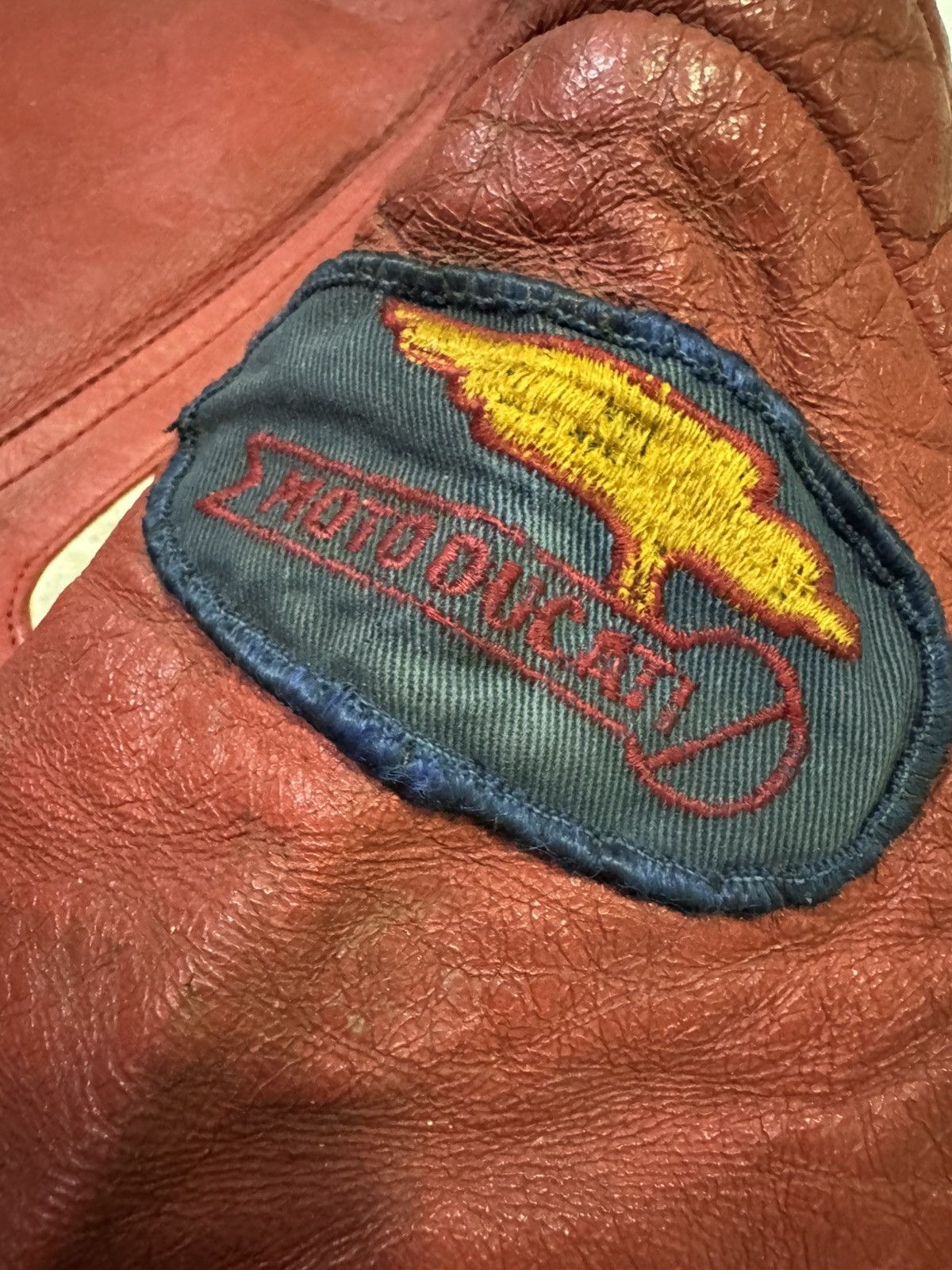 Ducati VERY RARE VINTAGE JACKET LEATHER DUCATI CAFE RACER Size US M / EU 48-50 / 2 - 5 Thumbnail