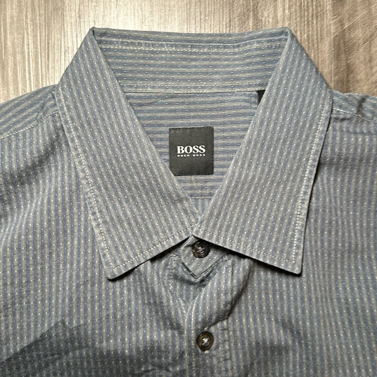 Hugo Boss Boss Hugo Boss Long Sleeve Button Down - XL Size US XL / EU 56 / 4 - 6 Thumbnail