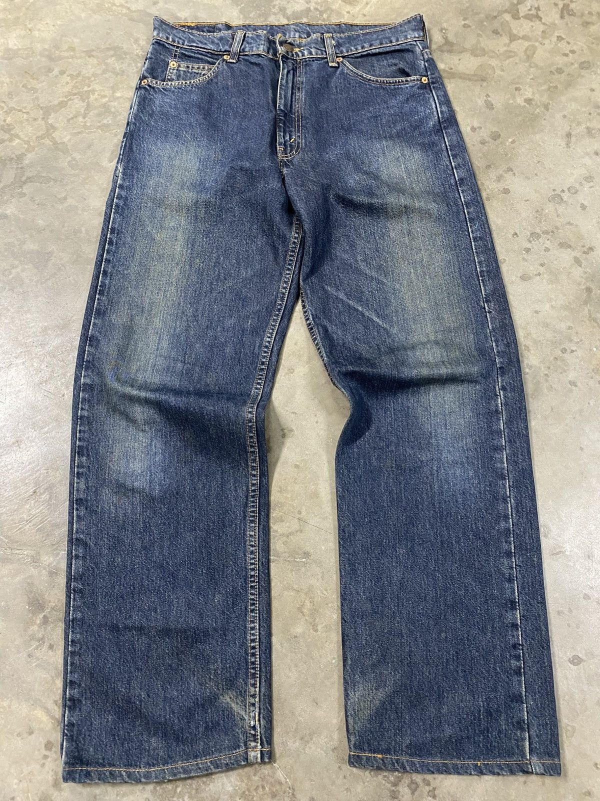 Hysteric Glamour × If Six Was Nine × Levi's Vintage Levis 612 Orange Tag Mud Rusty Denim Jeans @276 Size US 33 - 1 Thumbnail