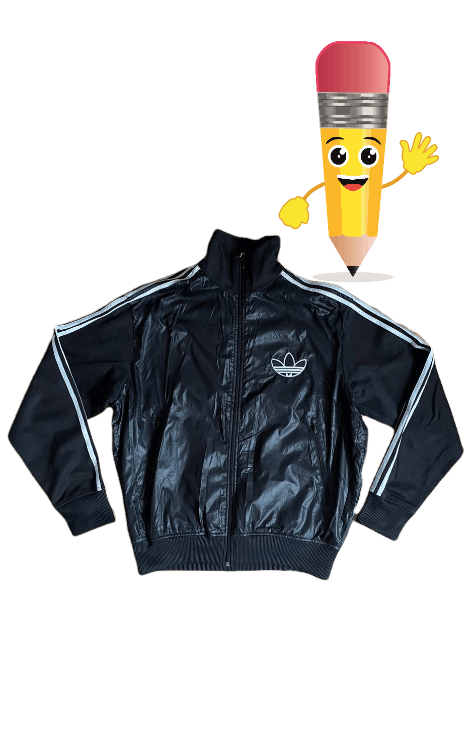 Adidas × Vintage Vintage Style Adidas Jacket Track Top Bomber Size US L / EU 52-54 / 3 - 1 Thumbnail