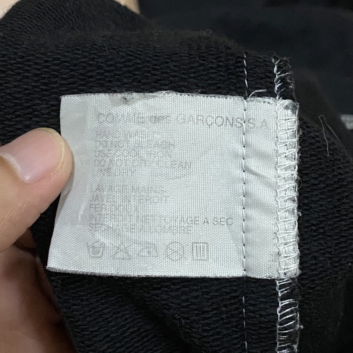 Comme des Garcons COMME DES GARCONS Plain "Almost" Full Zipper Sweatshirt Size US S / EU 44-46 / 1 - 12 Thumbnail