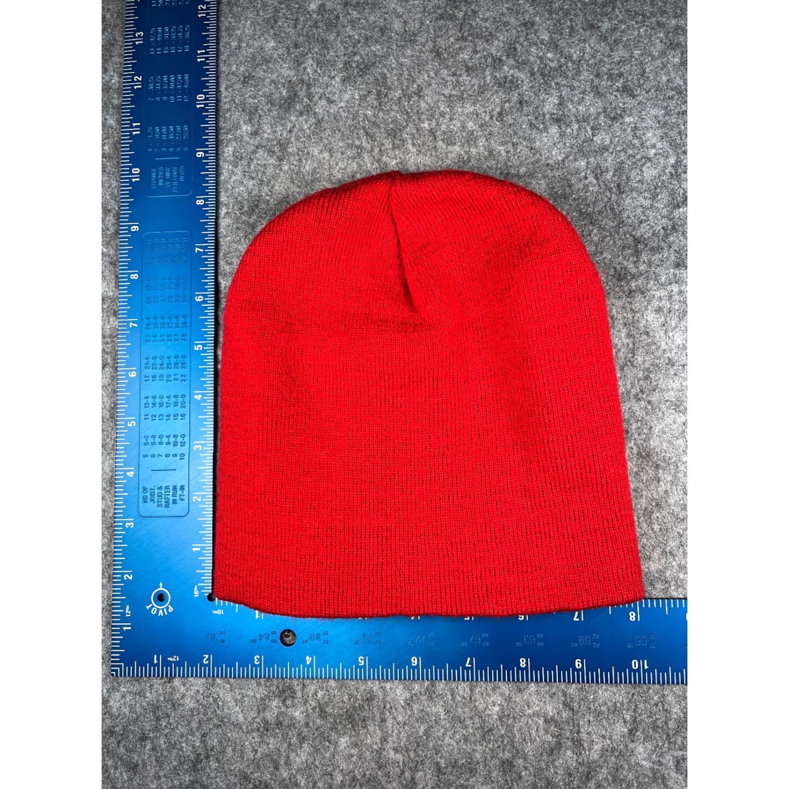 Vintage Ignacio Bobcat Highschool Basketball Beanie Toque Adult OS Red Knit 100% Acrylic Size ONE SIZE - 4 Thumbnail