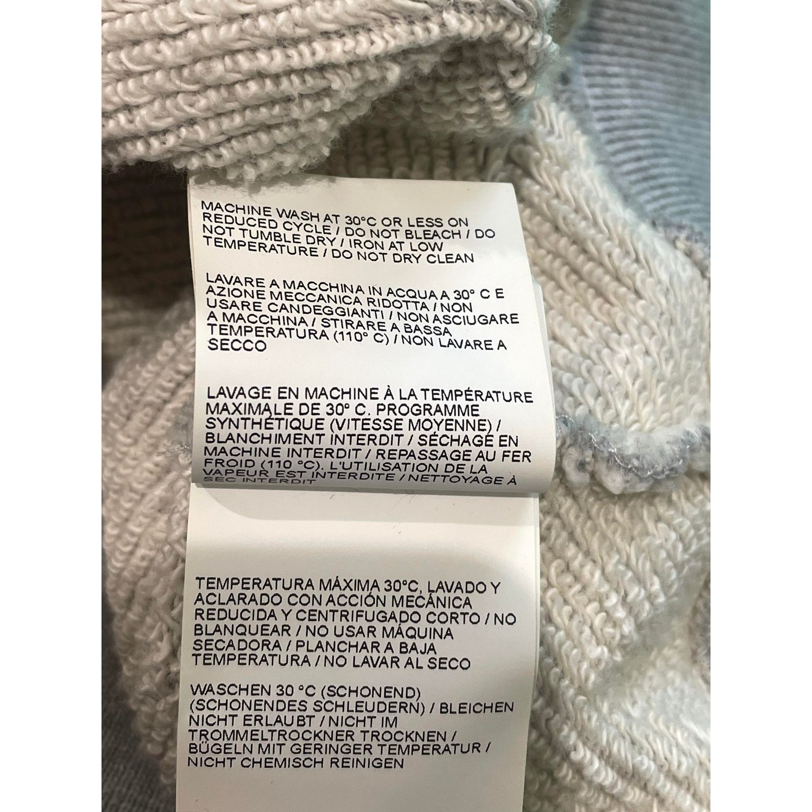 Off-White Off-White Hoodie Grey Stitch Arrow Logo Size L / US 10 / IT 46 - 7 Thumbnail