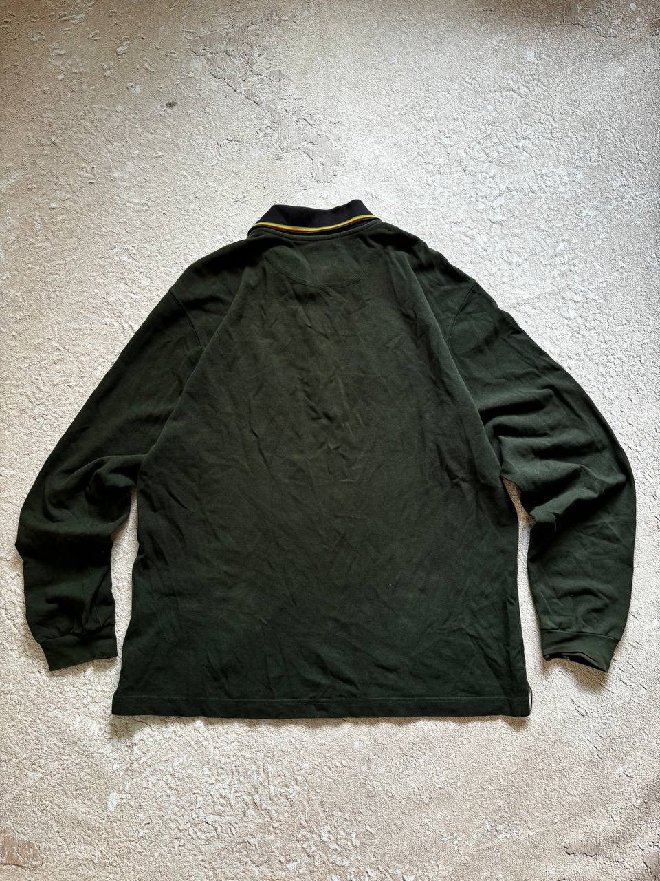 Japanese Brand Polo Ralph Lauren style distressed rugby sweatshirt Size US L / EU 52-54 / 3 - 8 Thumbnail