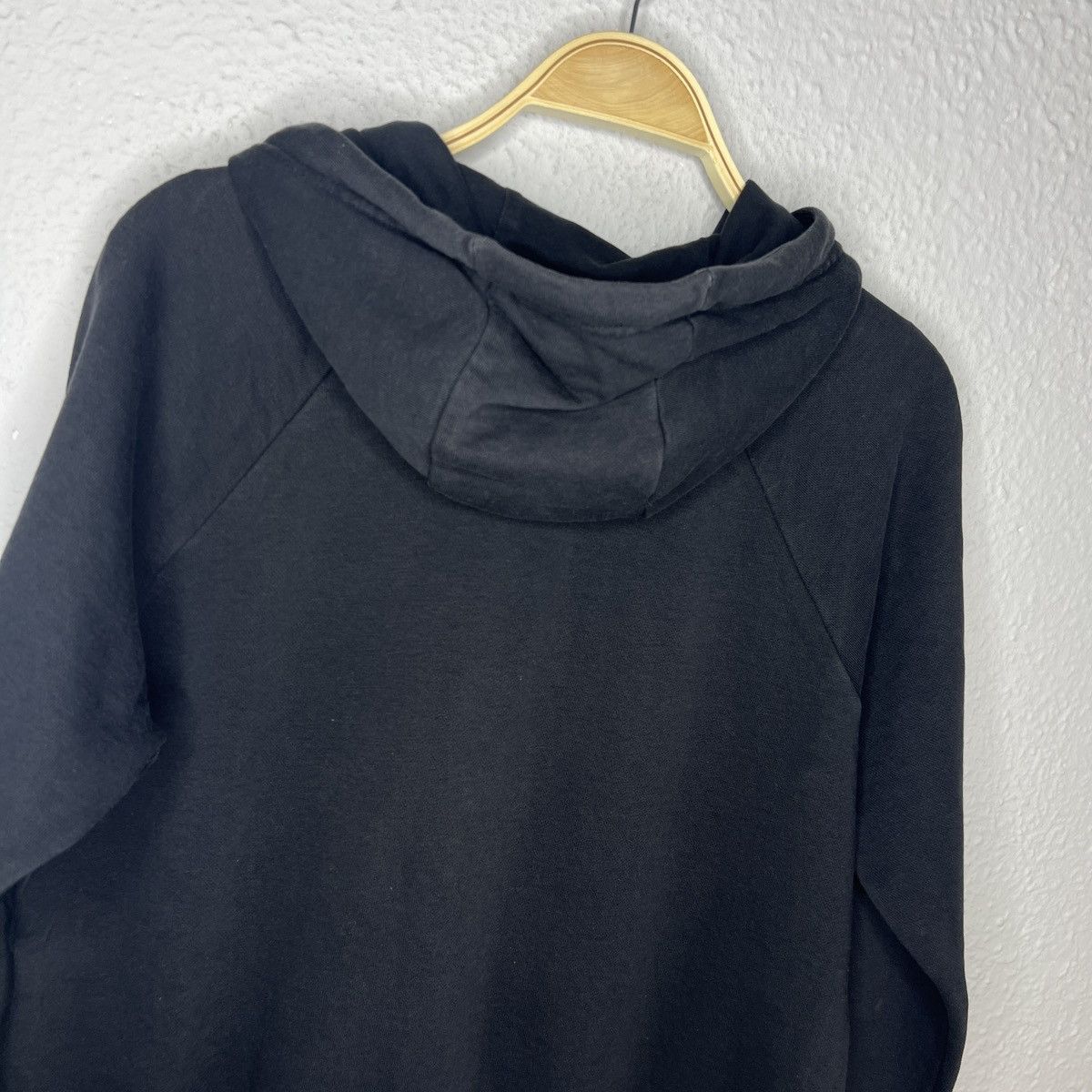 Nike Vintage Nike Hoodie Black Logo Swoosh Boxy 90s Y2K Size US M / EU 48-50 / 2 - 8 Thumbnail