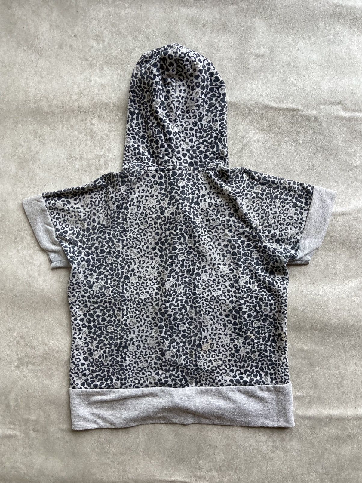 If Six Was Nine × Le Grande Bleu (L.G.B.) Barbie Leopard Pattern Tshirt Hoodie Size M / US 6-8 / IT 42-44 - 7 Thumbnail