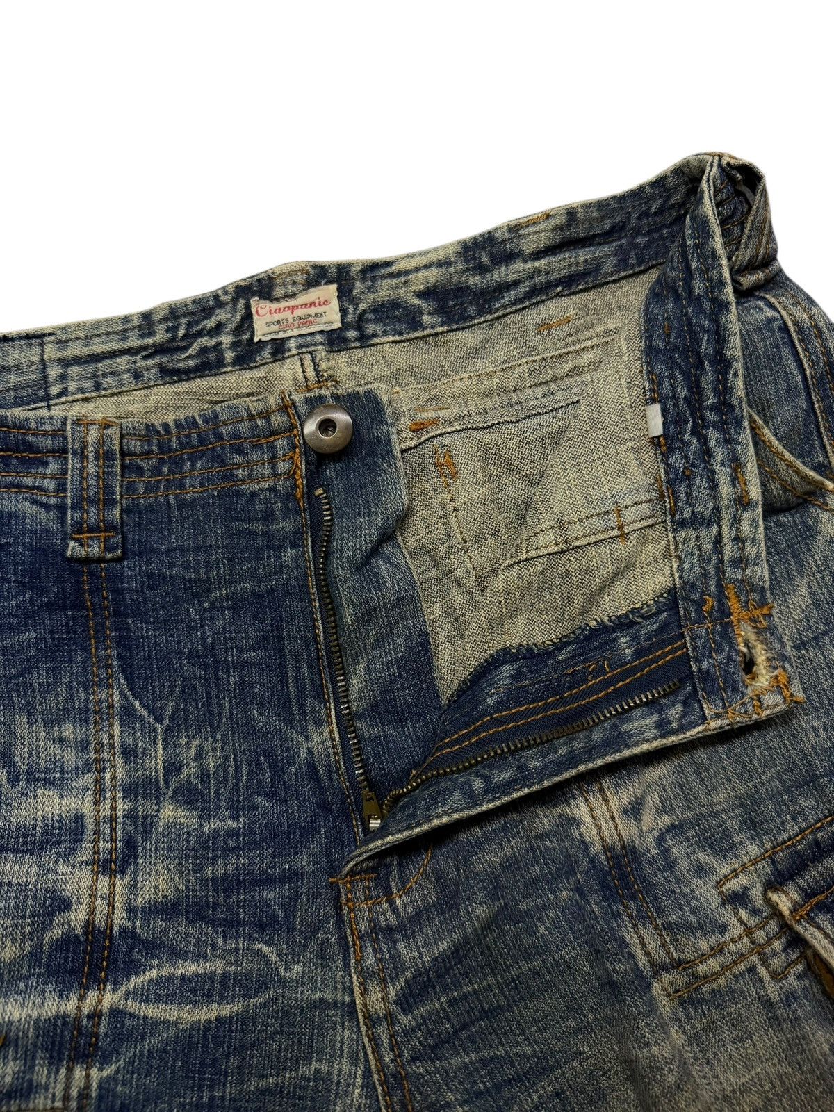 Ciaopanic Vintage 00s Ciaopanic Japanese Cargo Denim Jeans | W31 Size US 31 - 8 Thumbnail
