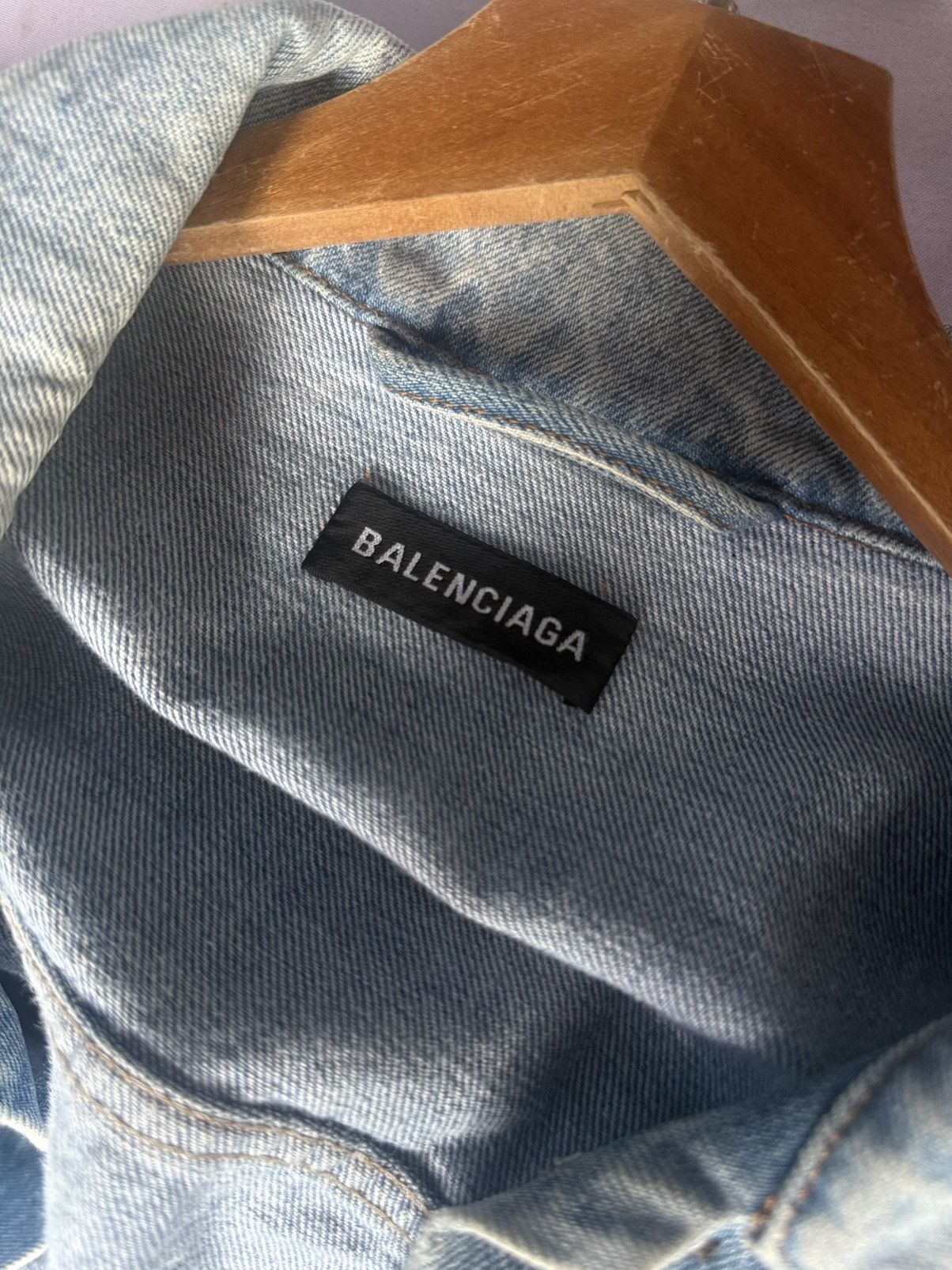 Balenciaga Balenciaga Denim Jacket 2018 Graffiti Size US XL / EU 56 / 4 - 8 Thumbnail