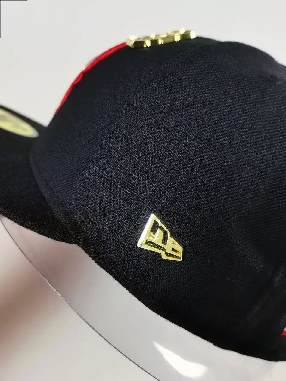 NBA × New Era New Era NBA Champions Chicago Bulls Basketball Wool Hat Cap Size ONE SIZE - 4 Thumbnail