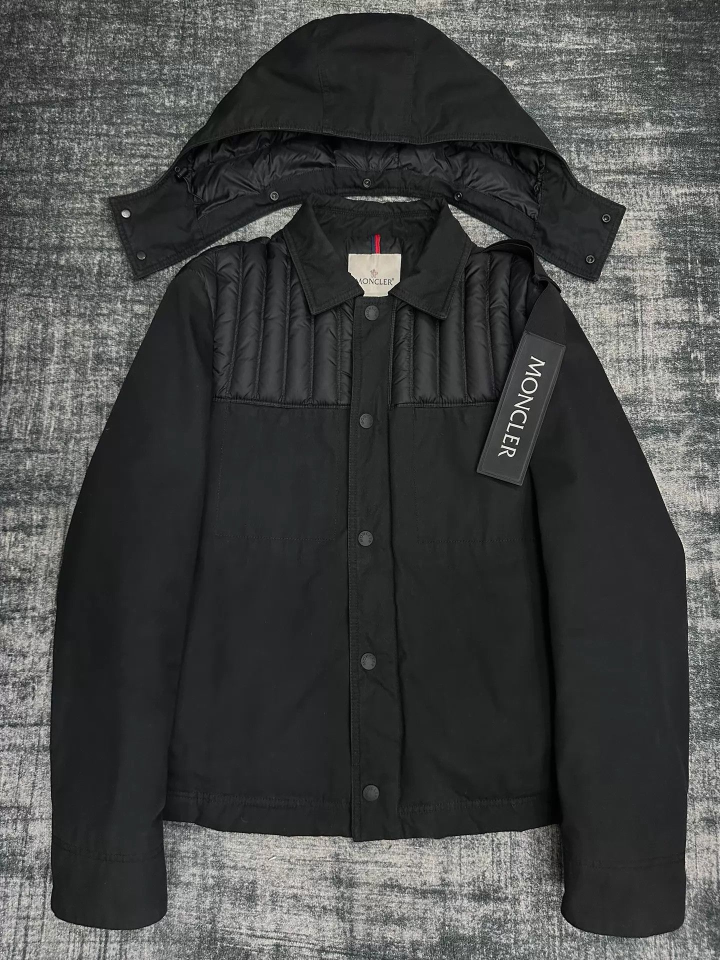 Craig Green Moncler x Craig Green Black Puffer Jacket L Size US L / EU 52-54 / 3 - 2 Thumbnail