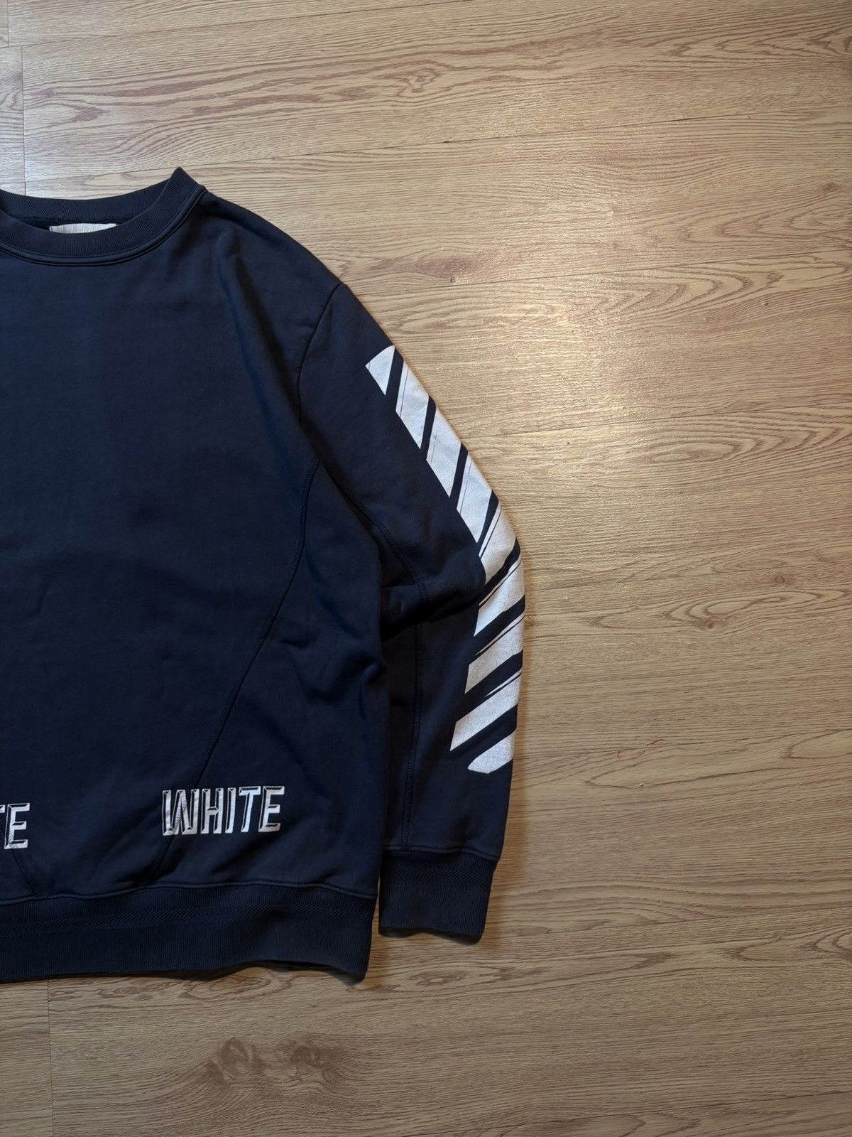 Off-White Off White 3D diagonal sweatshirt Size US XL / EU 56 / 4 - 3 Thumbnail