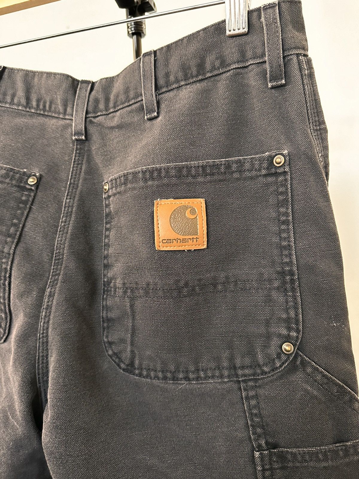 Carhartt Carhartt B80 Double Knee Shorts BLK Size US 32 / EU 48 - 3 Thumbnail
