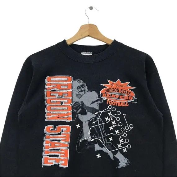 NFL × Vintage Vtg 90’ OREGON STATE Beavers Football NFL Sweatshirt Size US S / EU 44-46 / 1 - 3 Thumbnail