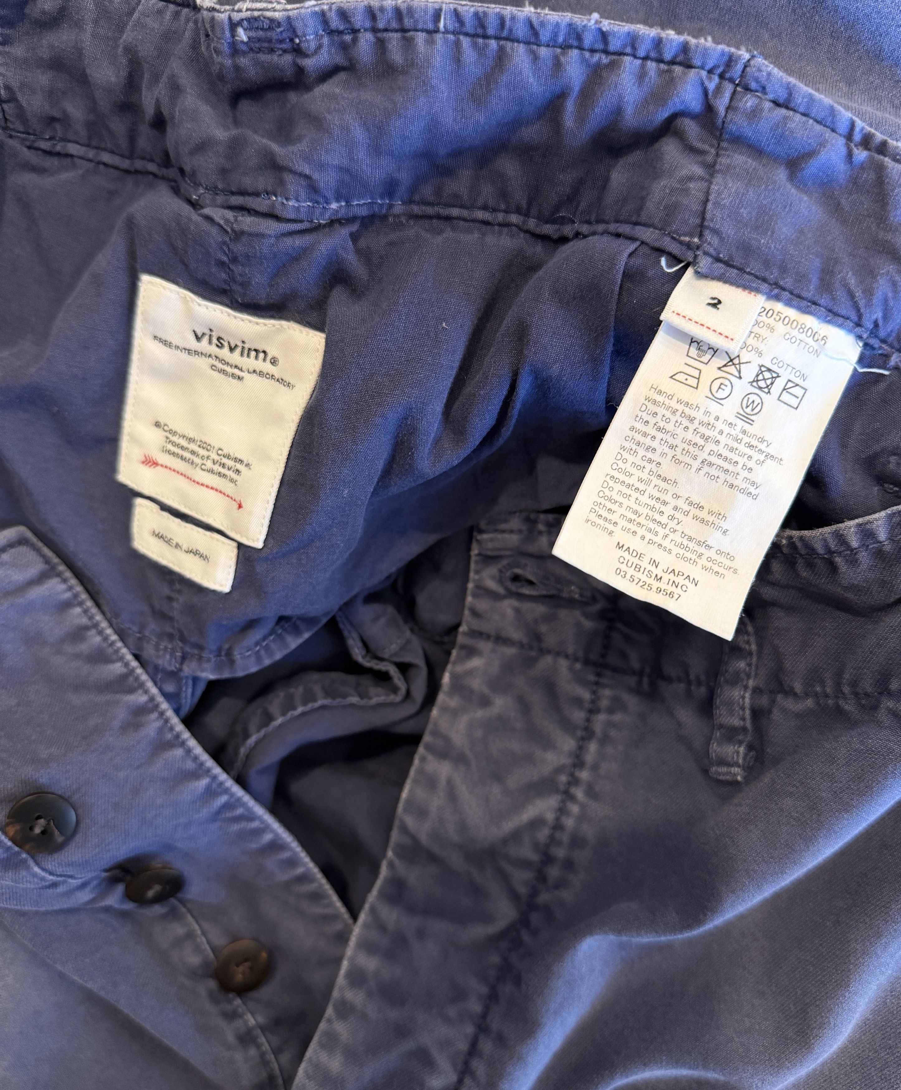 Visvim 25SS Ex Wide Chino Pants Crash Size US 30 / EU 46 - 6 Thumbnail