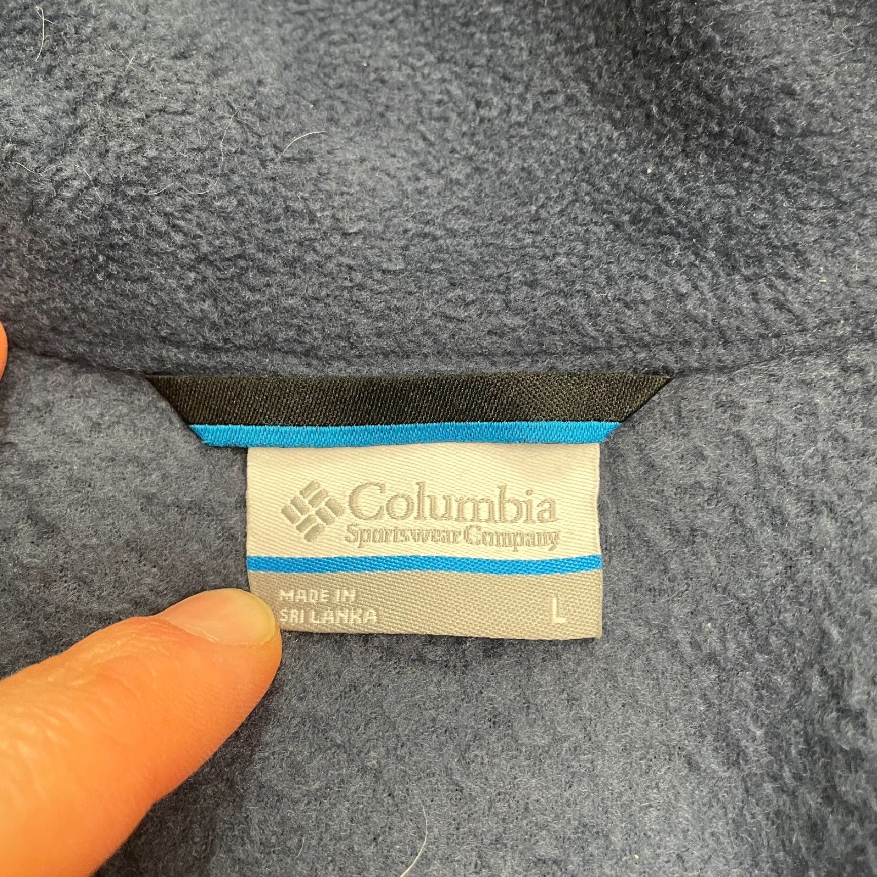 Vintage Columbia Steens Mountain Fleece Jacket Men L Blue Full Zip Pockets Outdoor Size US L / EU 52-54 / 3 - 6 Thumbnail