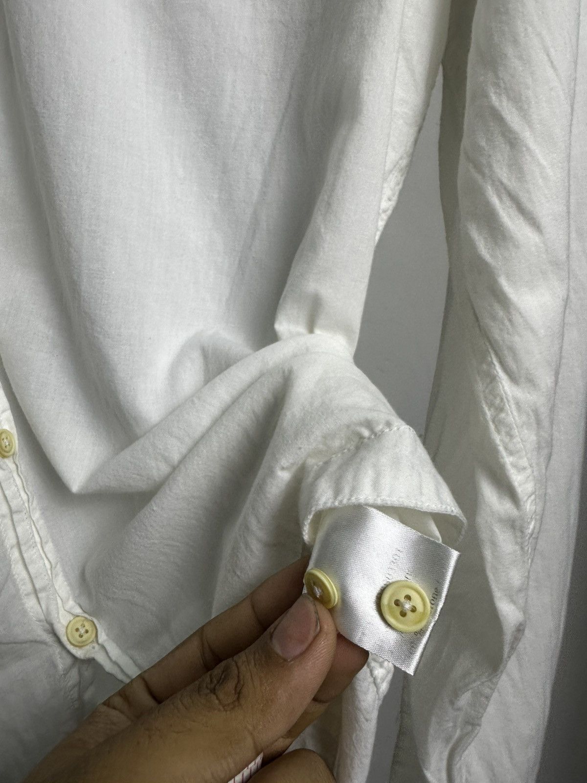 Daniele Alessandrini Daniele Alessandrini Italy White Button Shirt Size US M / EU 48-50 / 2 - 5 Thumbnail