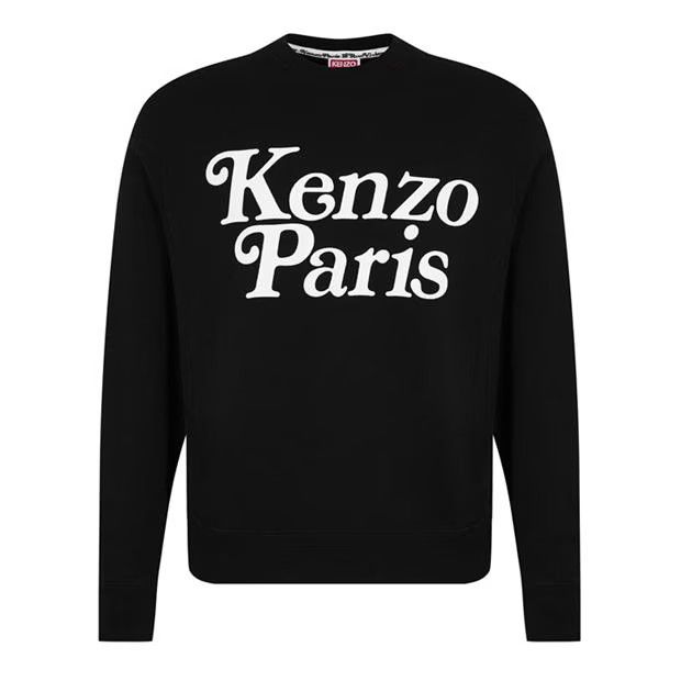 image of Kenzo O1G2R1Mq0424 Verdy Crew In Black, Men's (Size XL)