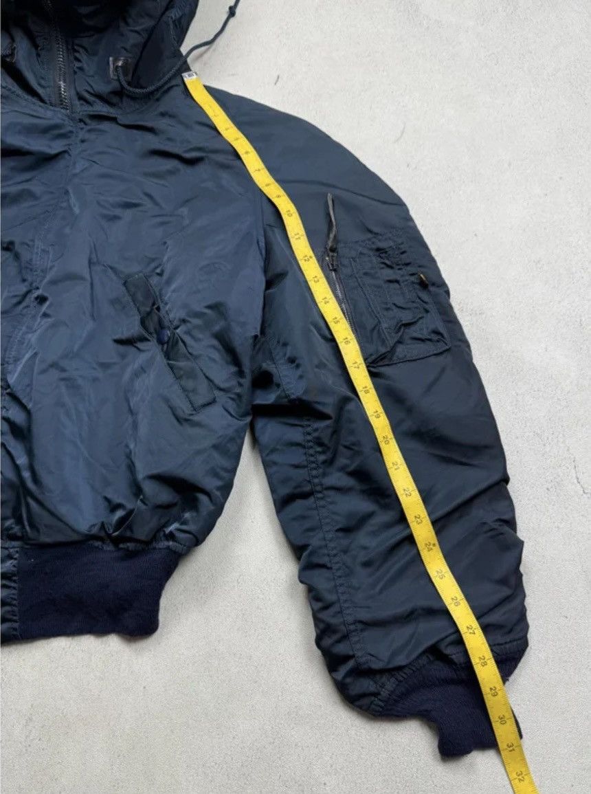 Alpha Industries Vintage Alpha Industries Fur N-2B Bomber Jacket Size US L / EU 52-54 / 3 - 10 Thumbnail