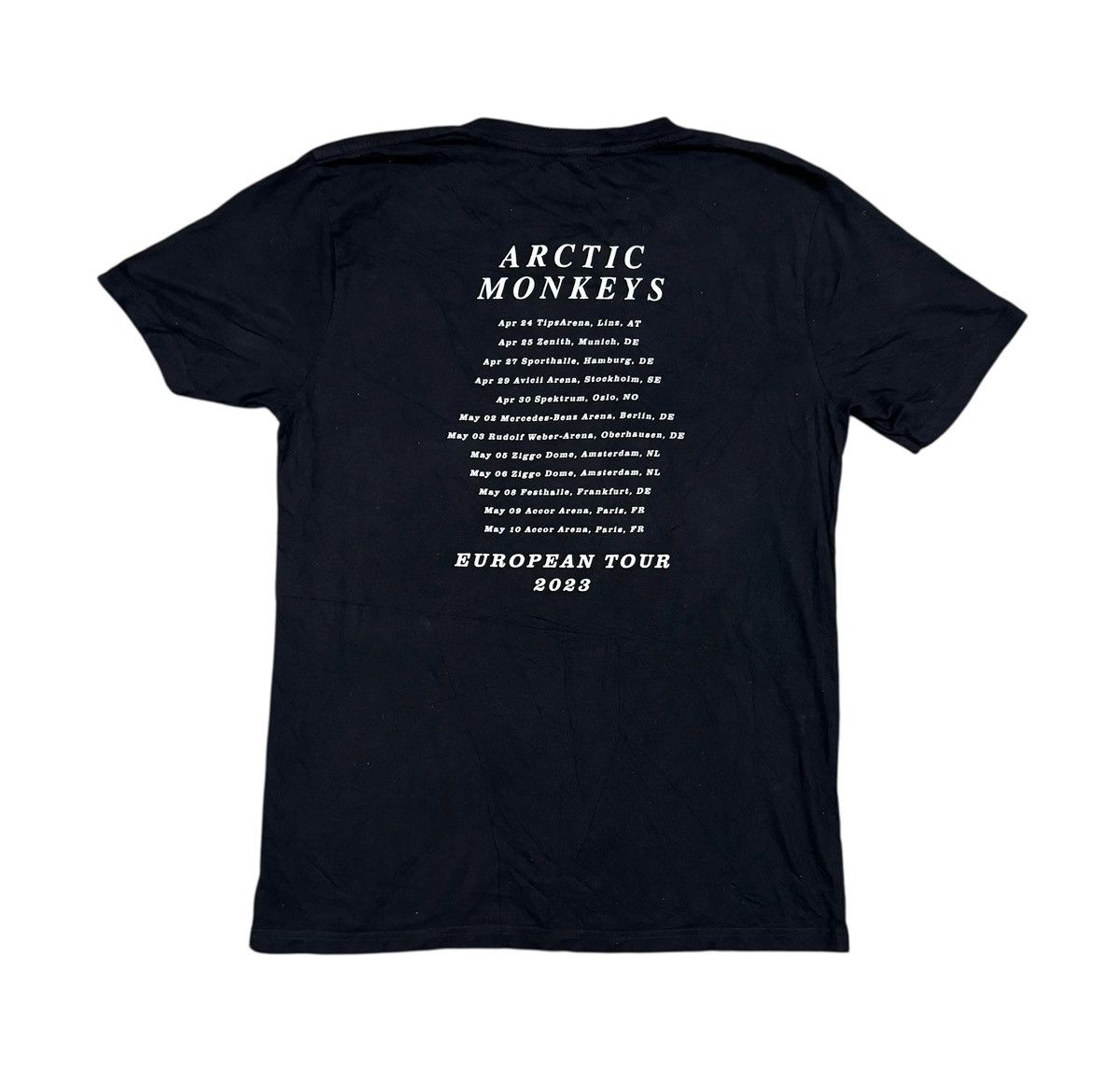 Band Tees 2023 Artic Monkeys European Printed Band Tee Size US M / EU 48-50 / 2 - 2 Thumbnail