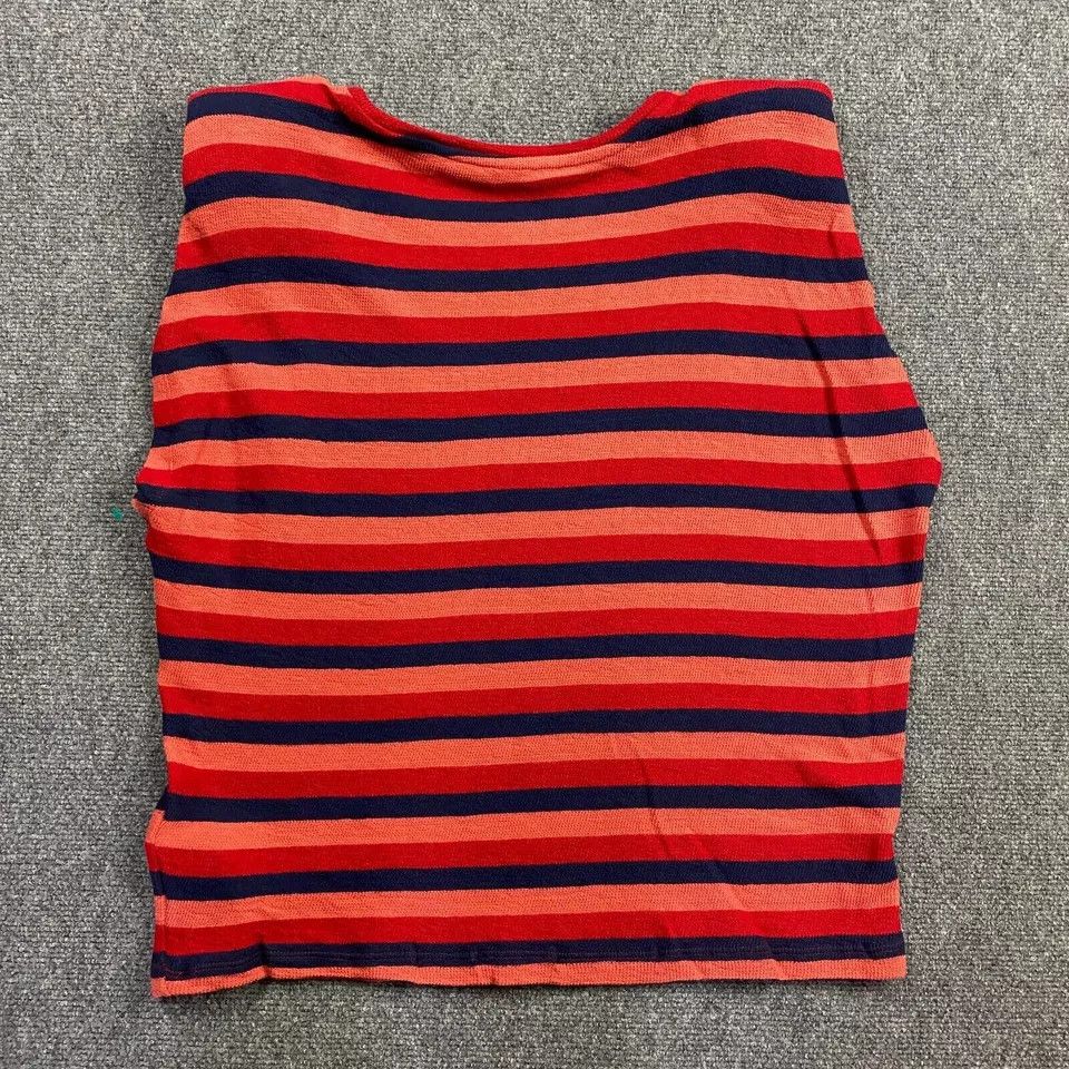 Anthropologie Anthropologie Tank Top Women's Small Striped Relaxed Fit Size S / US 4 / IT 40 - 5 Thumbnail