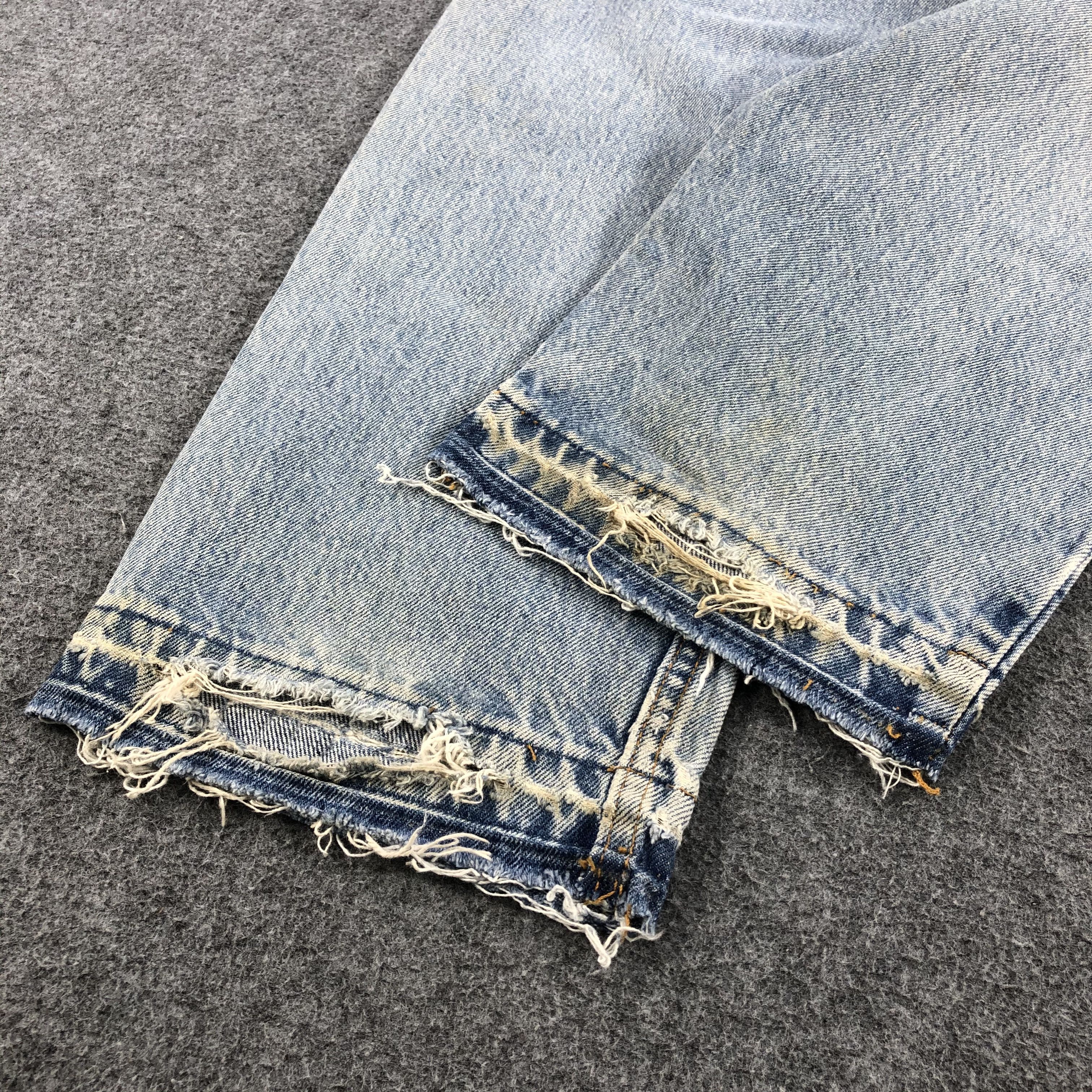 Levi's Vintage 90s Levis 515 Jeans Medium Wash Denim KJ431 Size US 33 - 6 Thumbnail