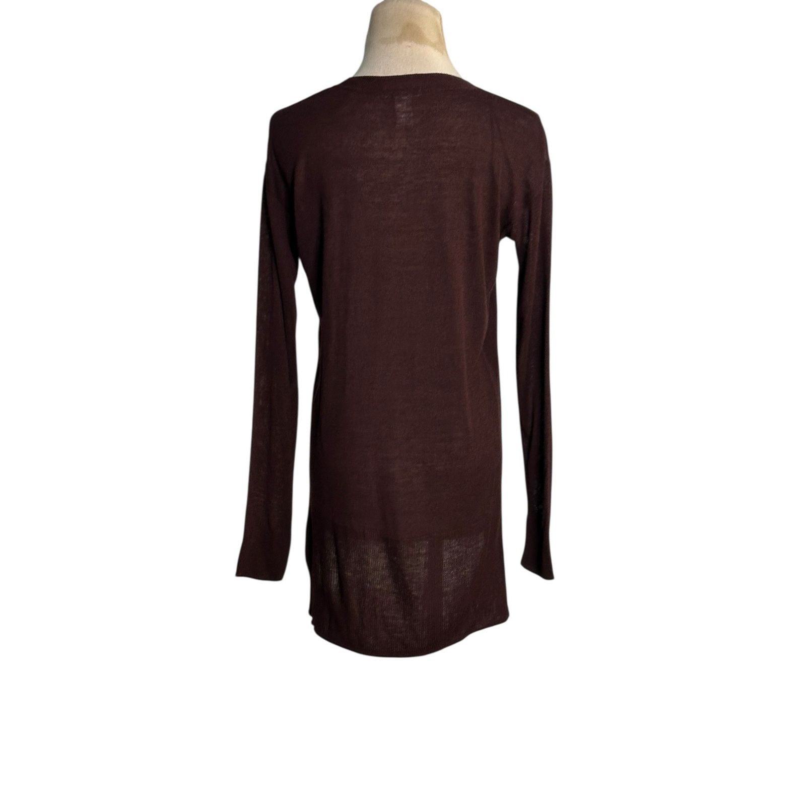 H&M H&M brown long sleeves hi low sweater size XS Size XS / US 0-2 / IT 36-38 - 10 Thumbnail