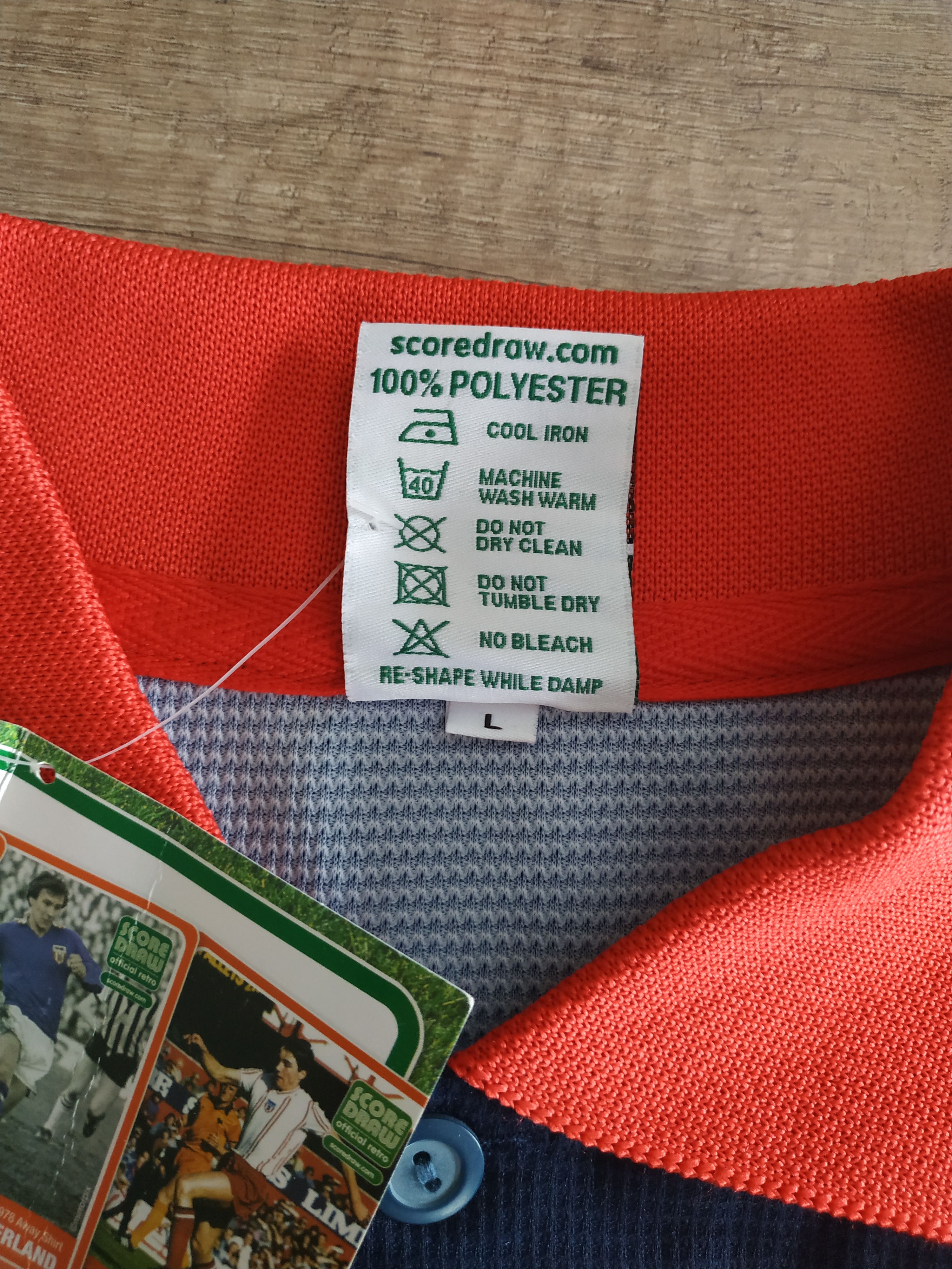 Other Score Draw Sunderland 1998-99 3rd T-shirt, s. LARGE Size US L / EU 52-54 / 3 - 12 Thumbnail