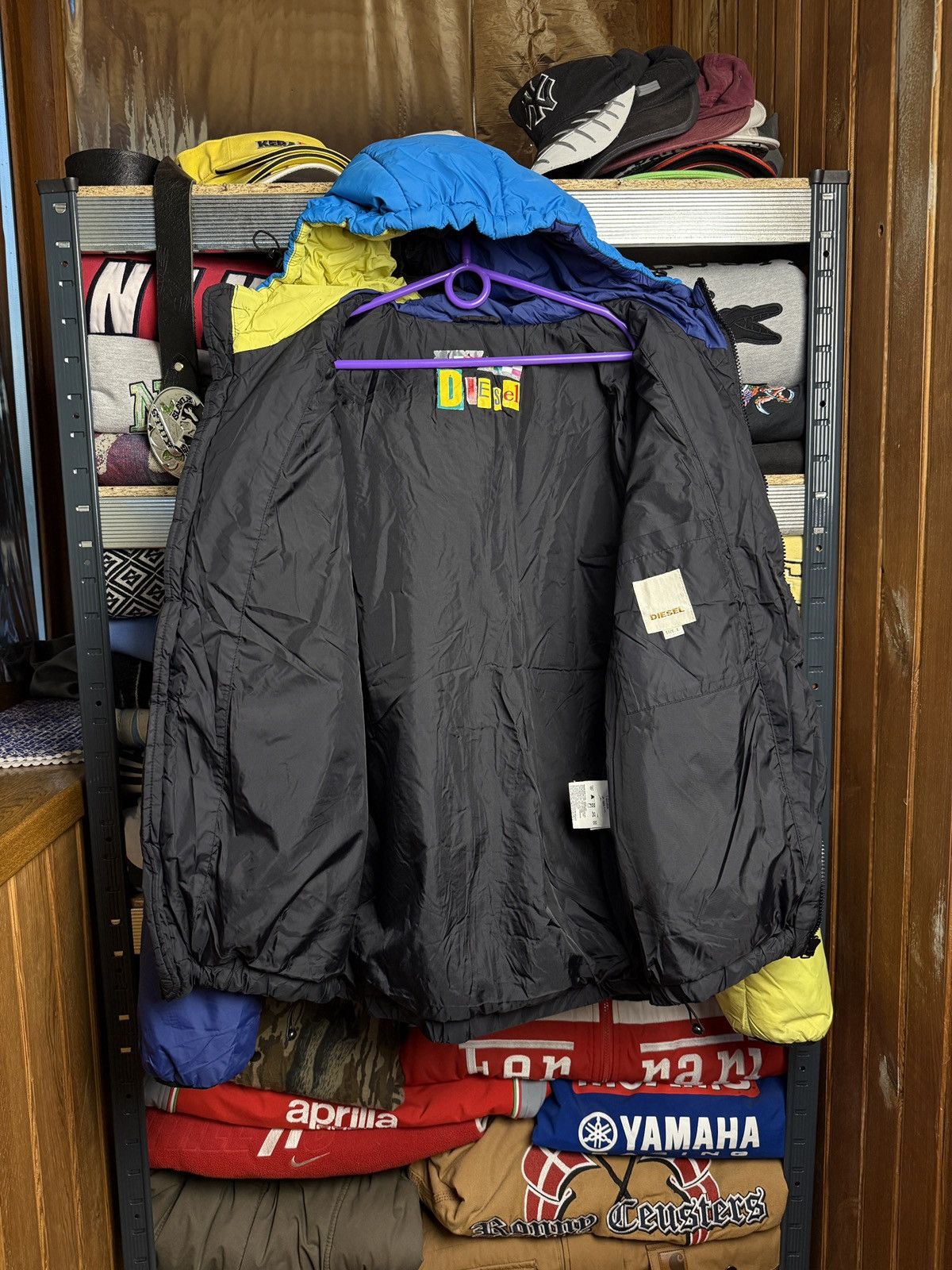 Diesel Vintage Diesel Puffer Jacket Size L / US 10 / IT 46 - 7 Thumbnail