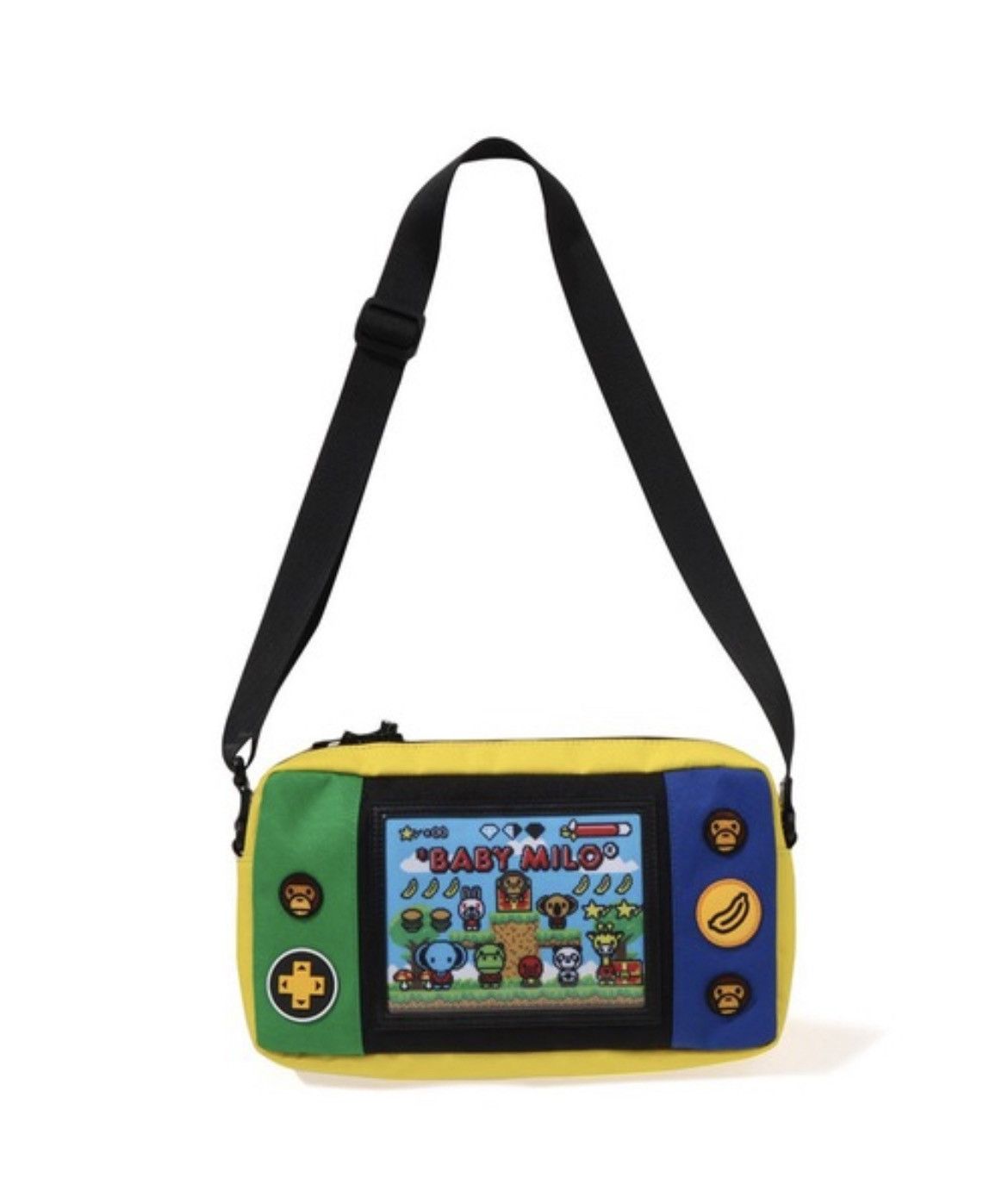 Bape Bape BABY MILO GAME SHOULDER BAG Size ONE SIZE - 1 Thumbnail