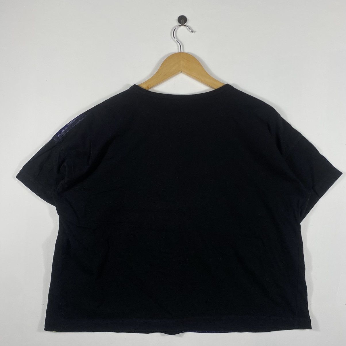 Y's Y's By Yohji Yamamoto Abstract Graphic Women Baggy Tee Shirt Size XS / US 0-2 / IT 36-38 - 4 Thumbnail