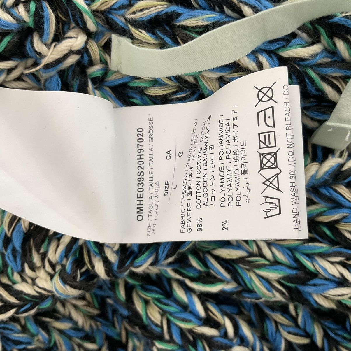 Off-White OFF-WHITE Blue Climb Rope Jumper In 3000 Blue Size US L / EU 52-54 / 3 - 6 Thumbnail